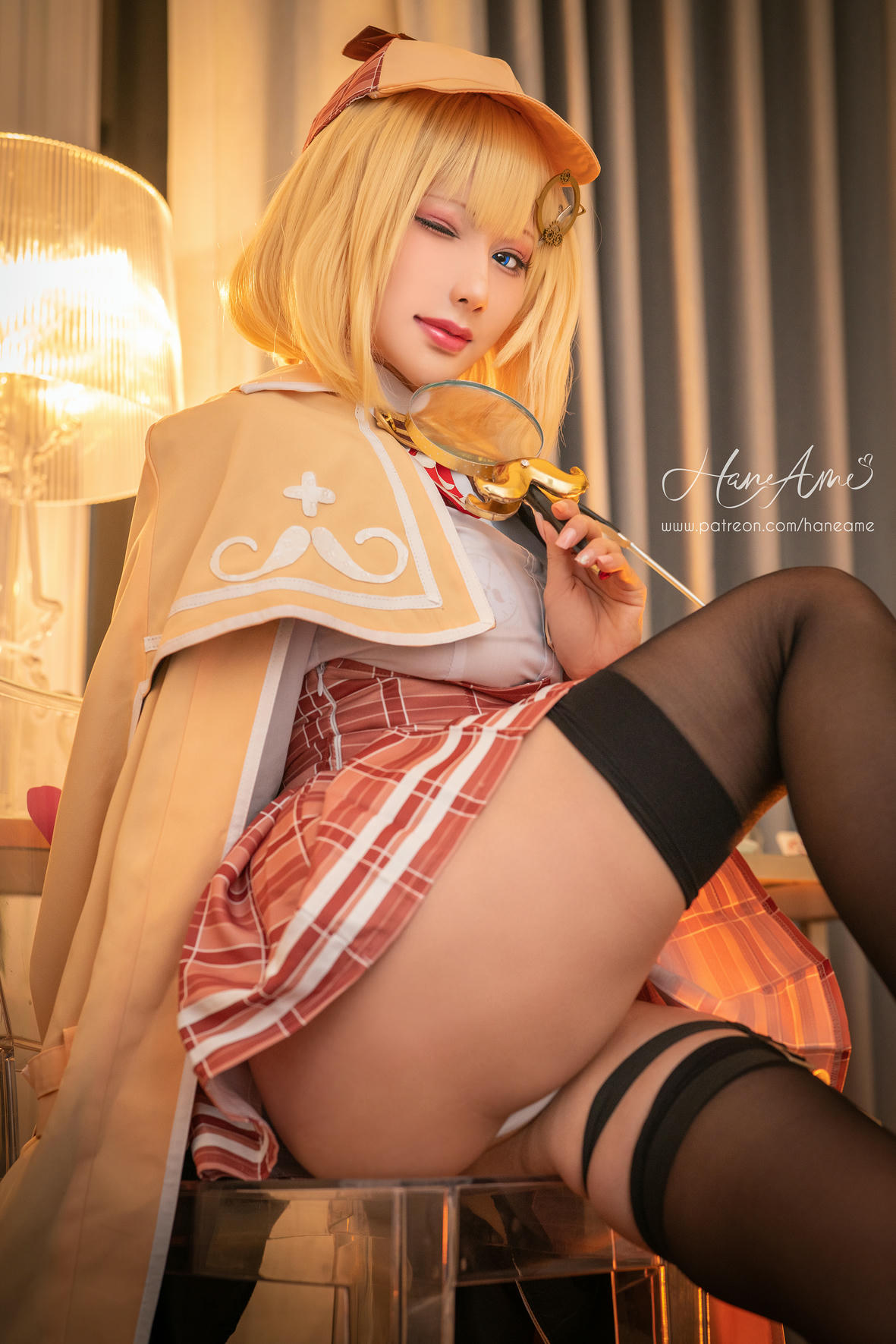 HaneAme雨波 NO.066 Hololive Amelia Waston Unifrom制服[20P-98.5MB]_第1集