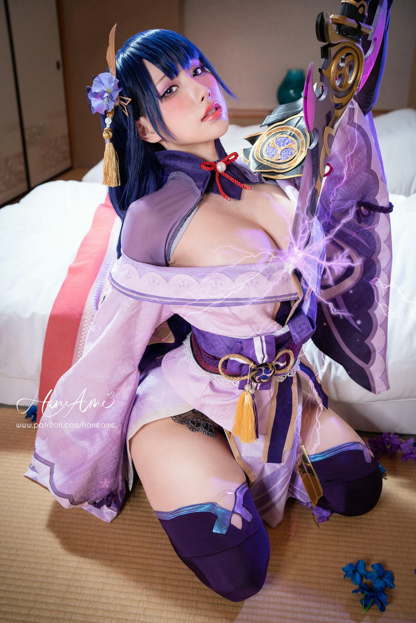 HaneAme雨波 NO.067 原神-雷电将军[45P-61.09MB]_第2集