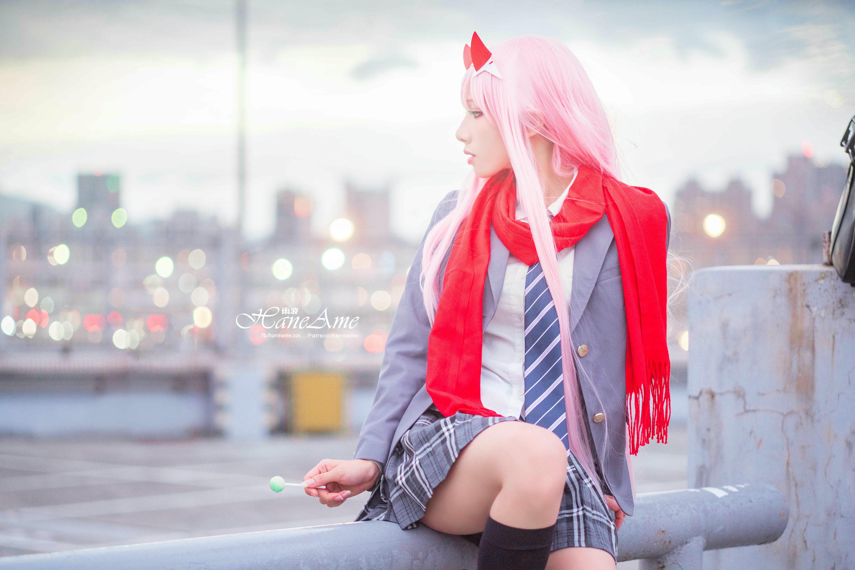 HaneAme雨波 NO.077 Zero Two [151P 155.08 MB]-JK student_第2集