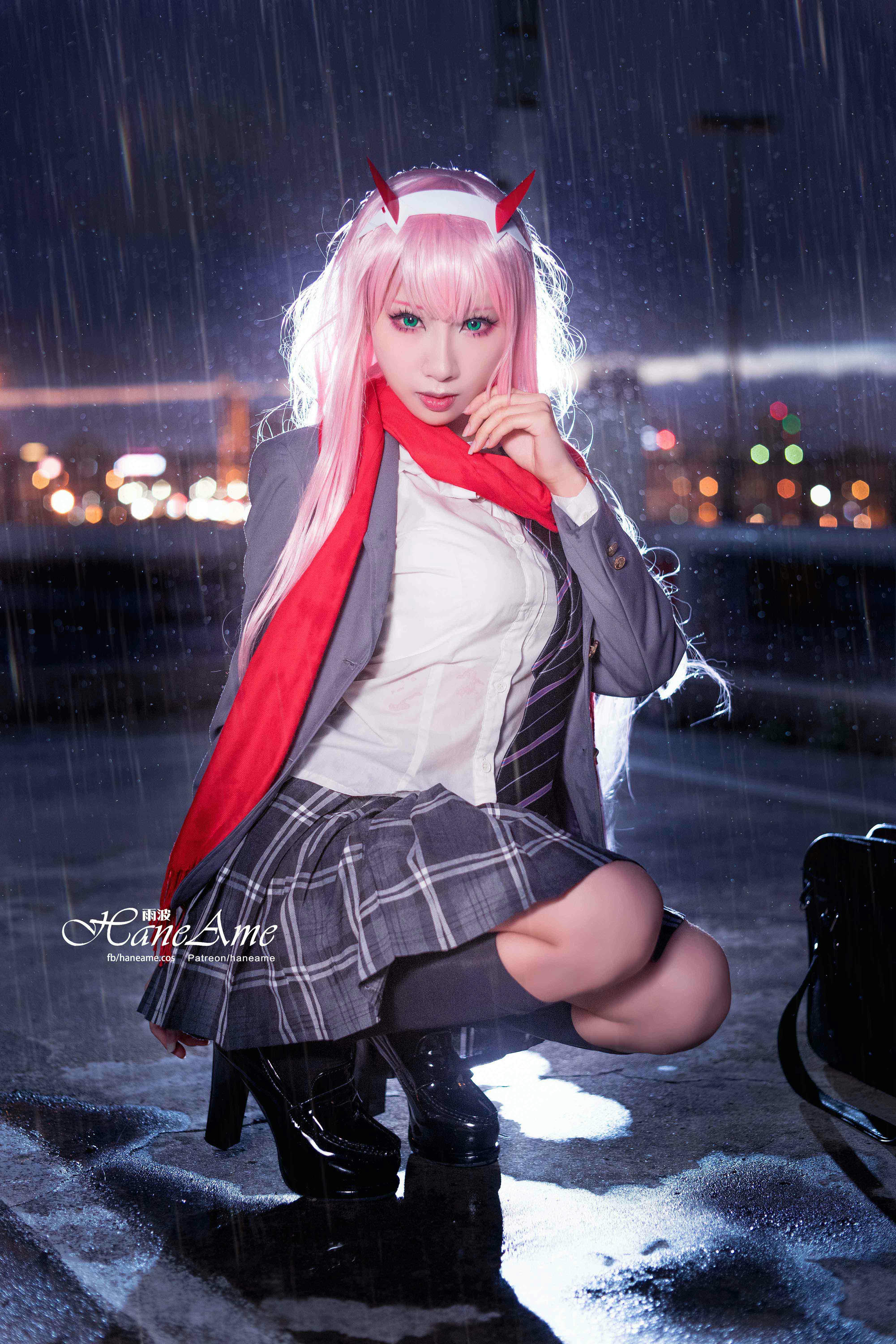 HaneAme雨波 NO.077 Zero Two [151P 155.08 MB]-JK student_第2集