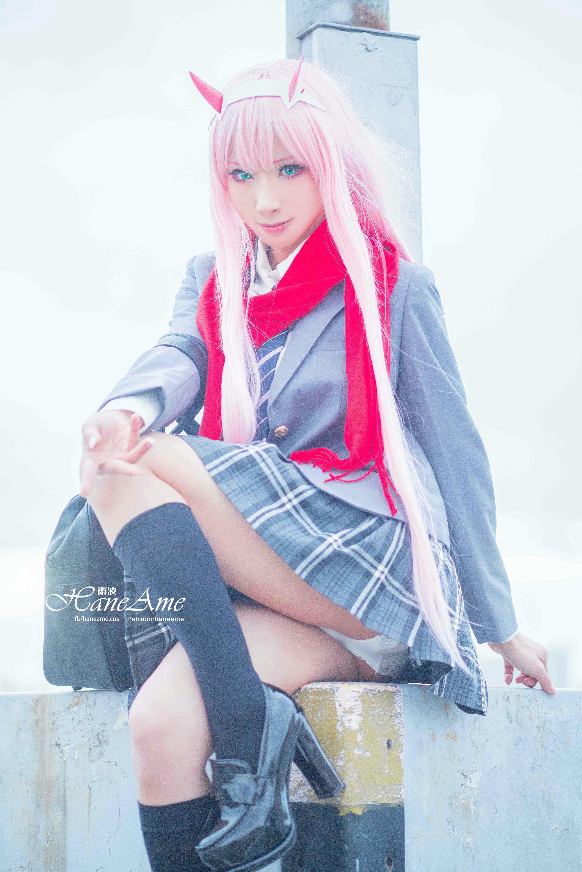 HaneAme雨波 NO.077 Zero Two [151P 155.08 MB]-JK student_第2集