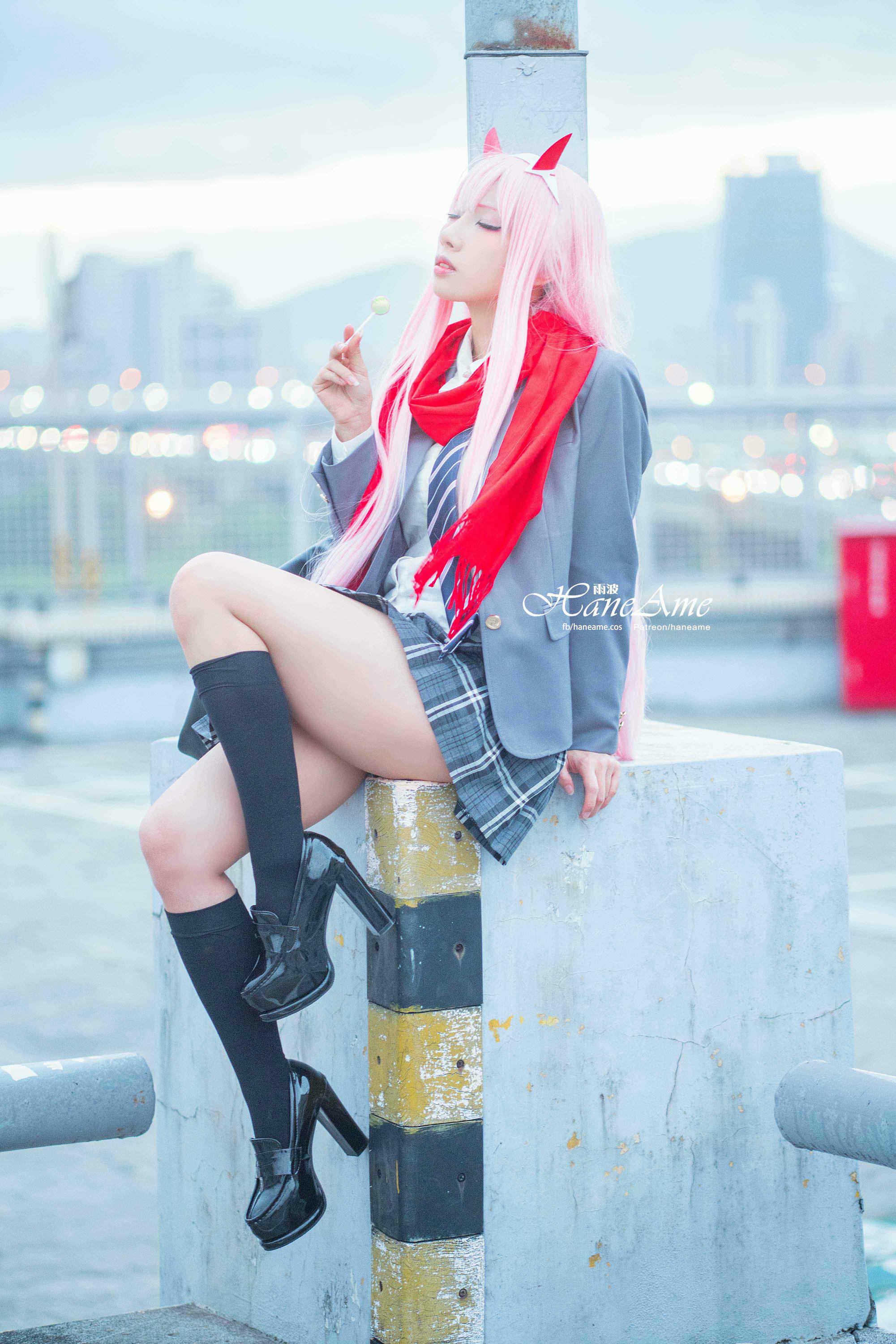 HaneAme雨波 NO.077 Zero Two [151P 155.08 MB]-JK student_第2集