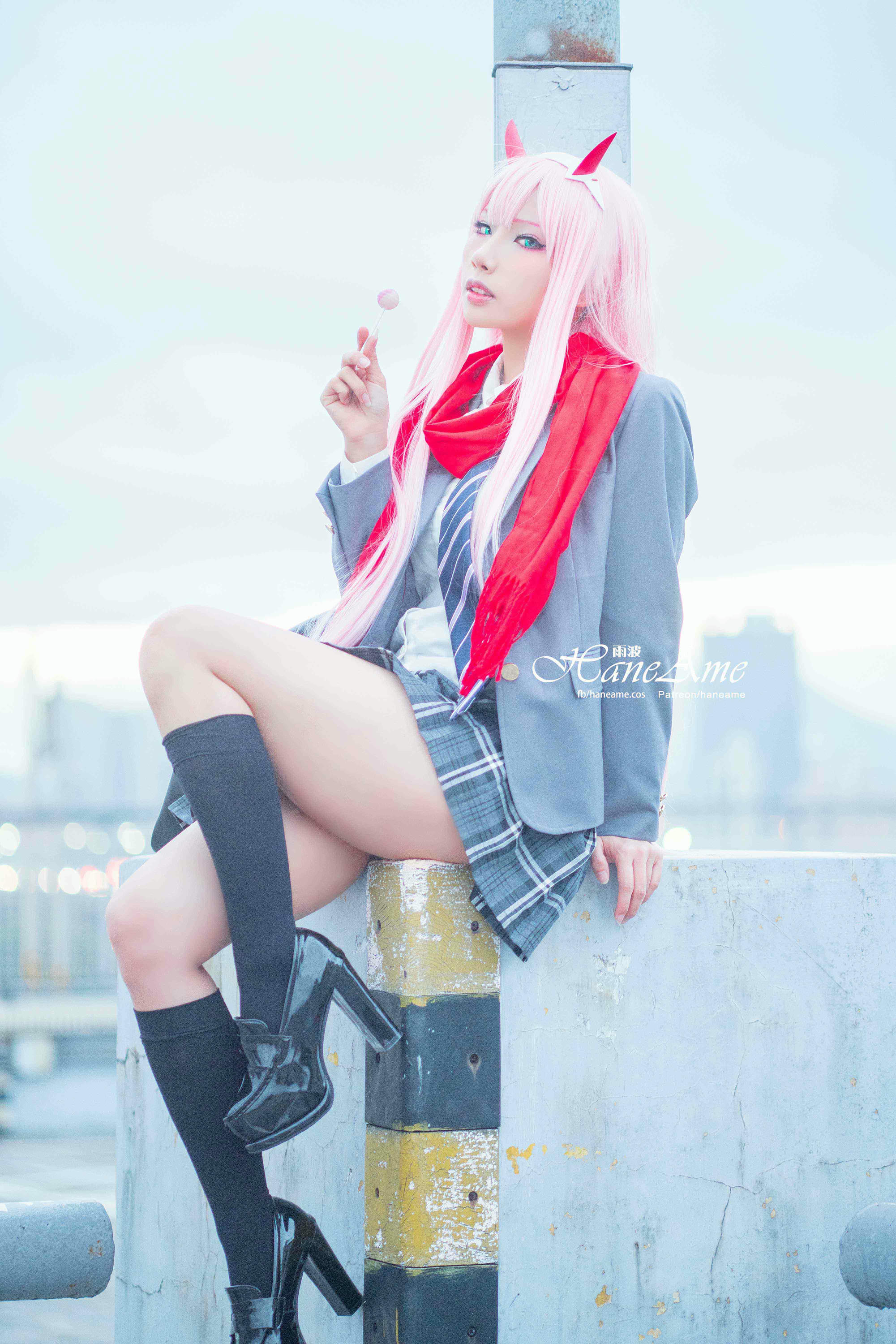 HaneAme雨波 NO.077 Zero Two [151P 155.08 MB]-JK student_第2集