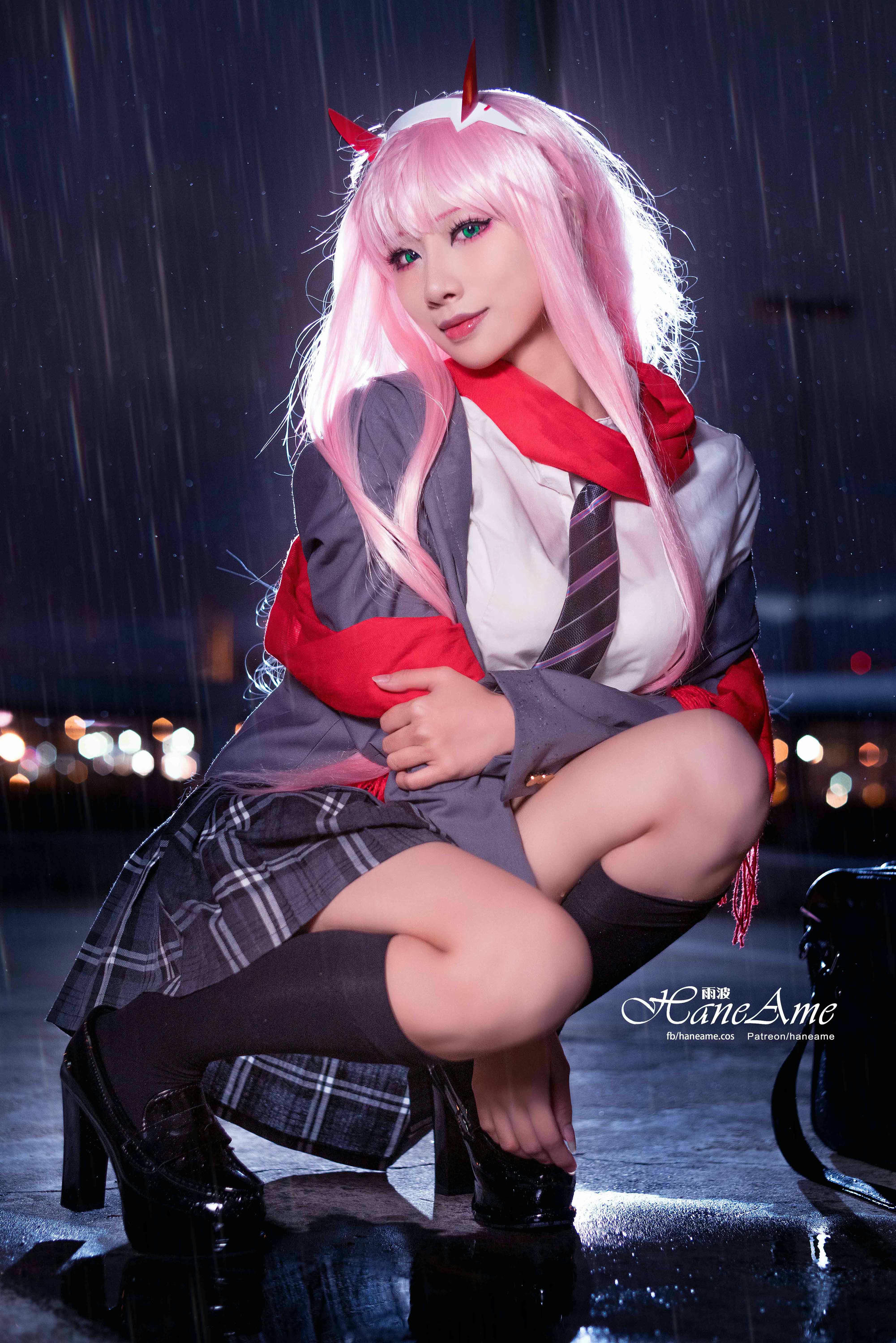 HaneAme雨波 NO.077 Zero Two [151P 155.08 MB]-JK student_第2集