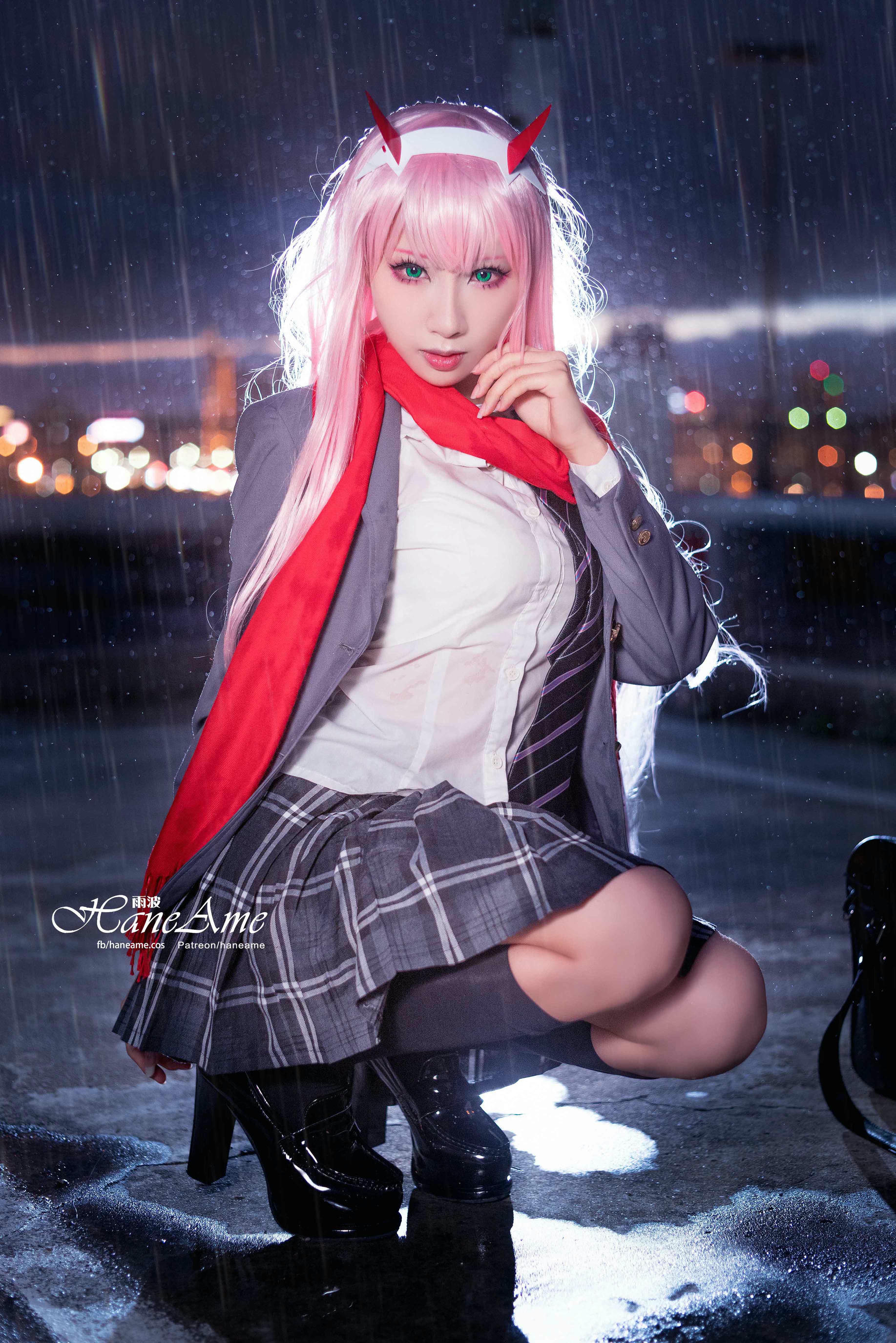 HaneAme雨波 NO.077 Zero Two [151P 155.08 MB]-JK student_第2集