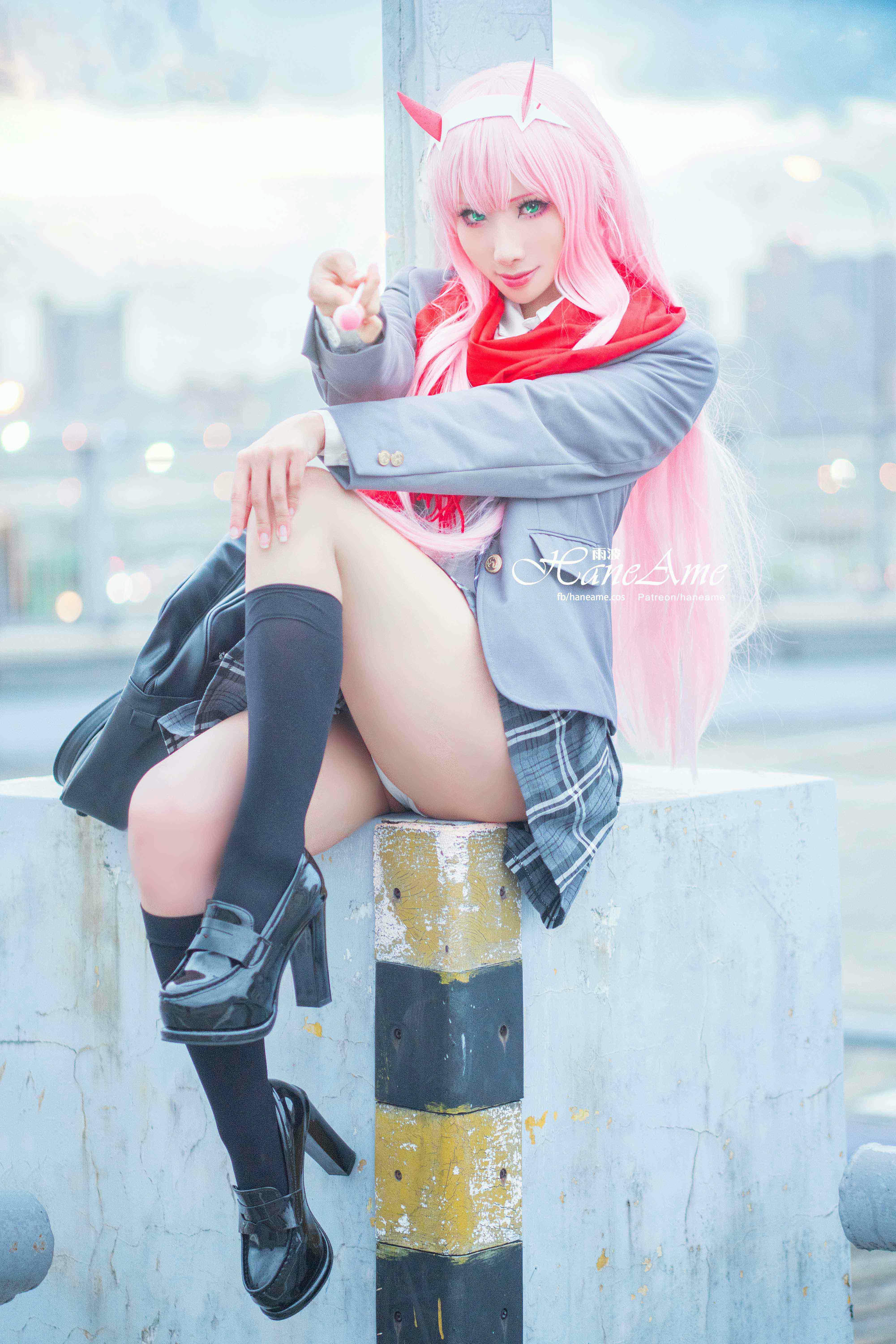 HaneAme雨波 NO.077 Zero Two [151P 155.08 MB]-JK student_第1集