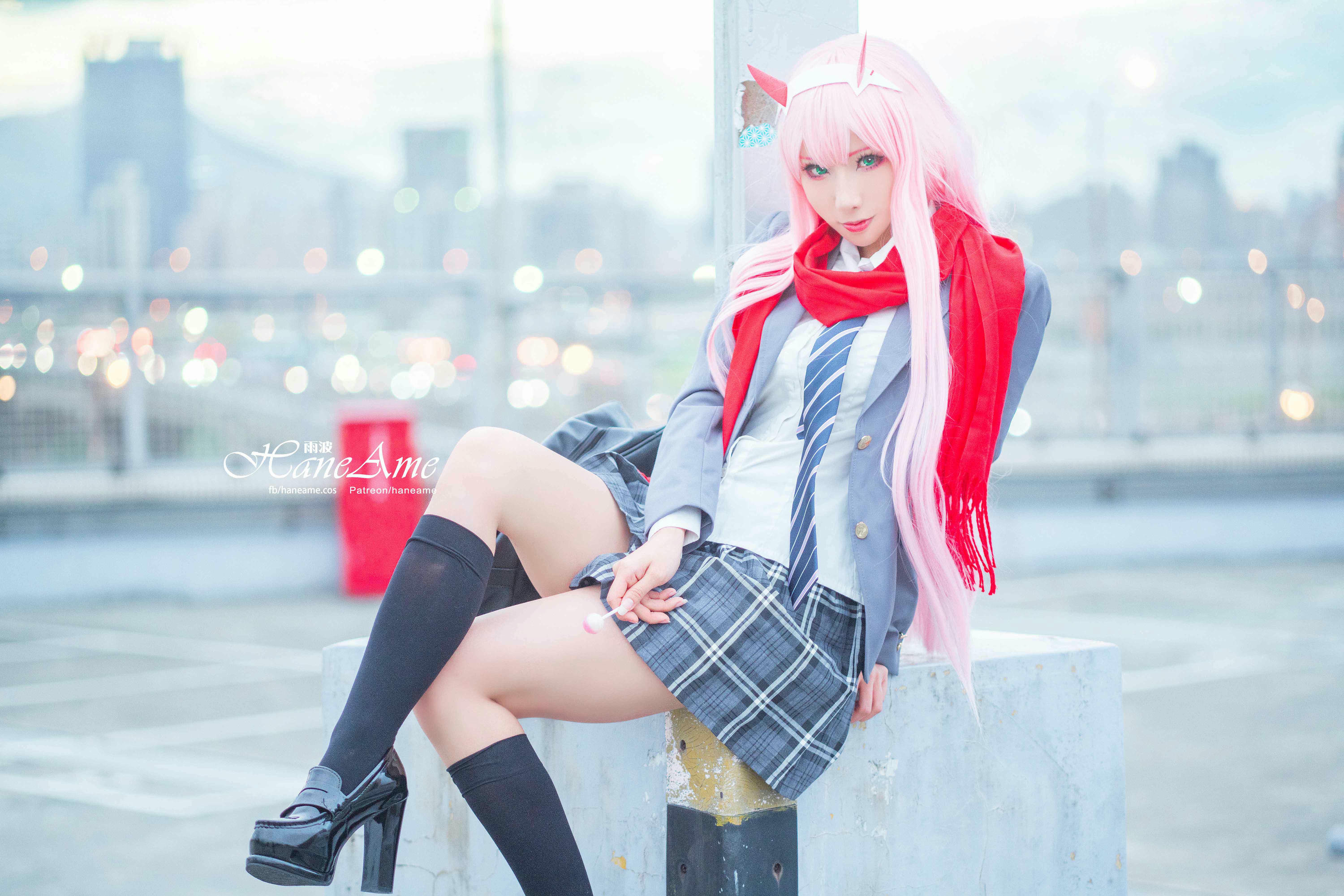 HaneAme雨波 NO.077 Zero Two [151P 155.08 MB]-JK student_第1集