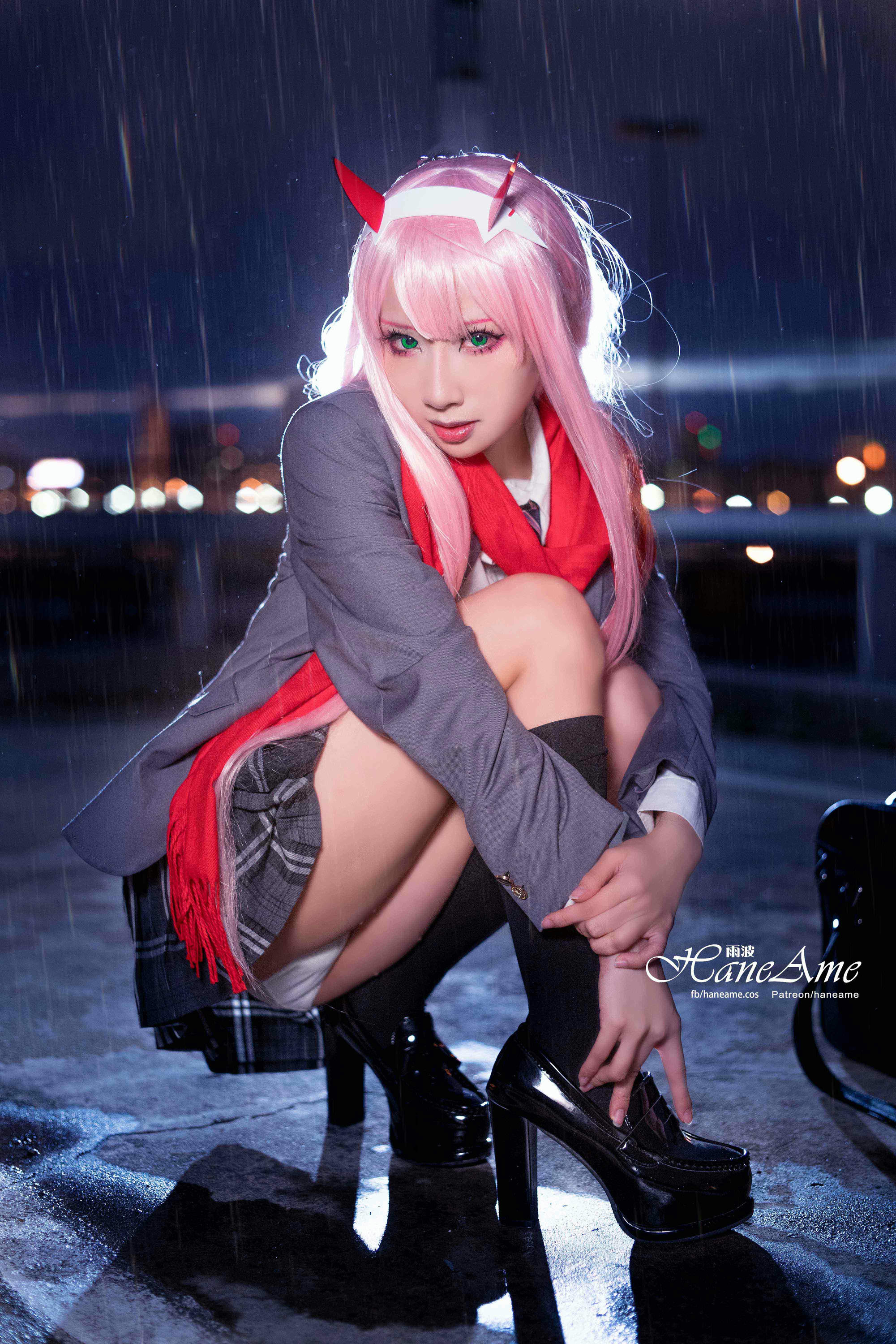 HaneAme雨波 NO.077 Zero Two [151P 155.08 MB]-JK student_第1集