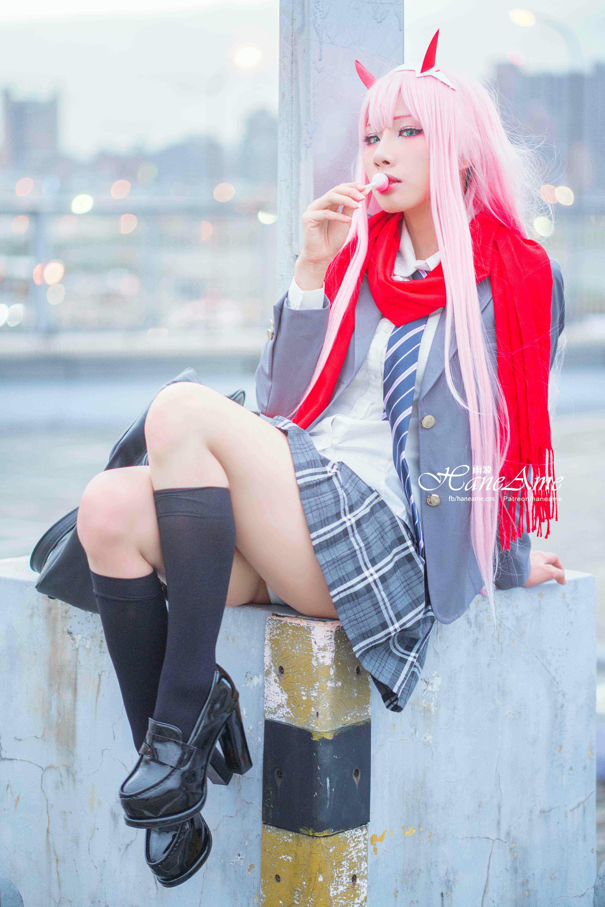 HaneAme雨波 NO.077 Zero Two [151P 155.08 MB]-JK student_第1集