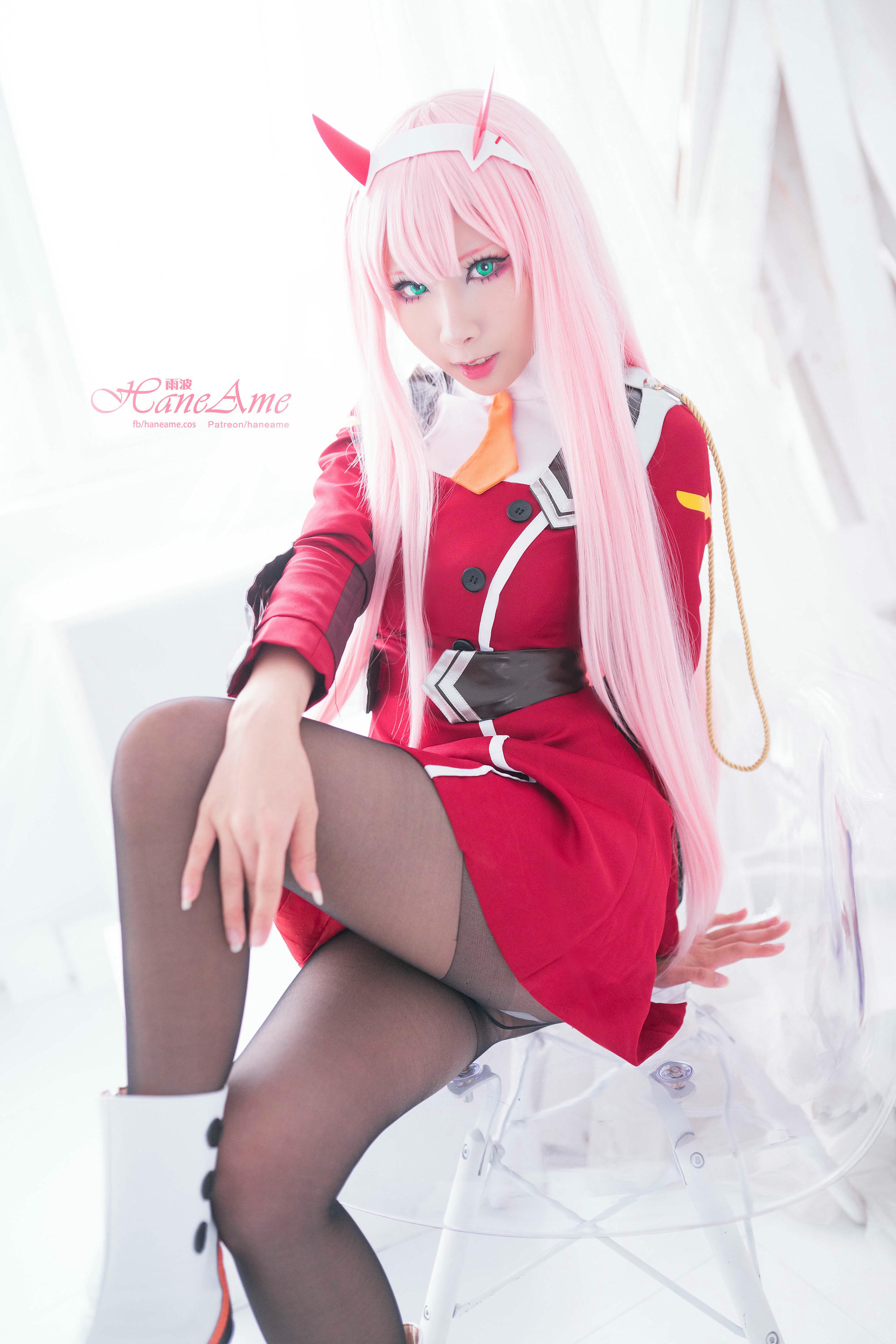 HaneAme雨波 NO.077 Zero Two [151P 155.08 MB]-Main unifrom_第1集