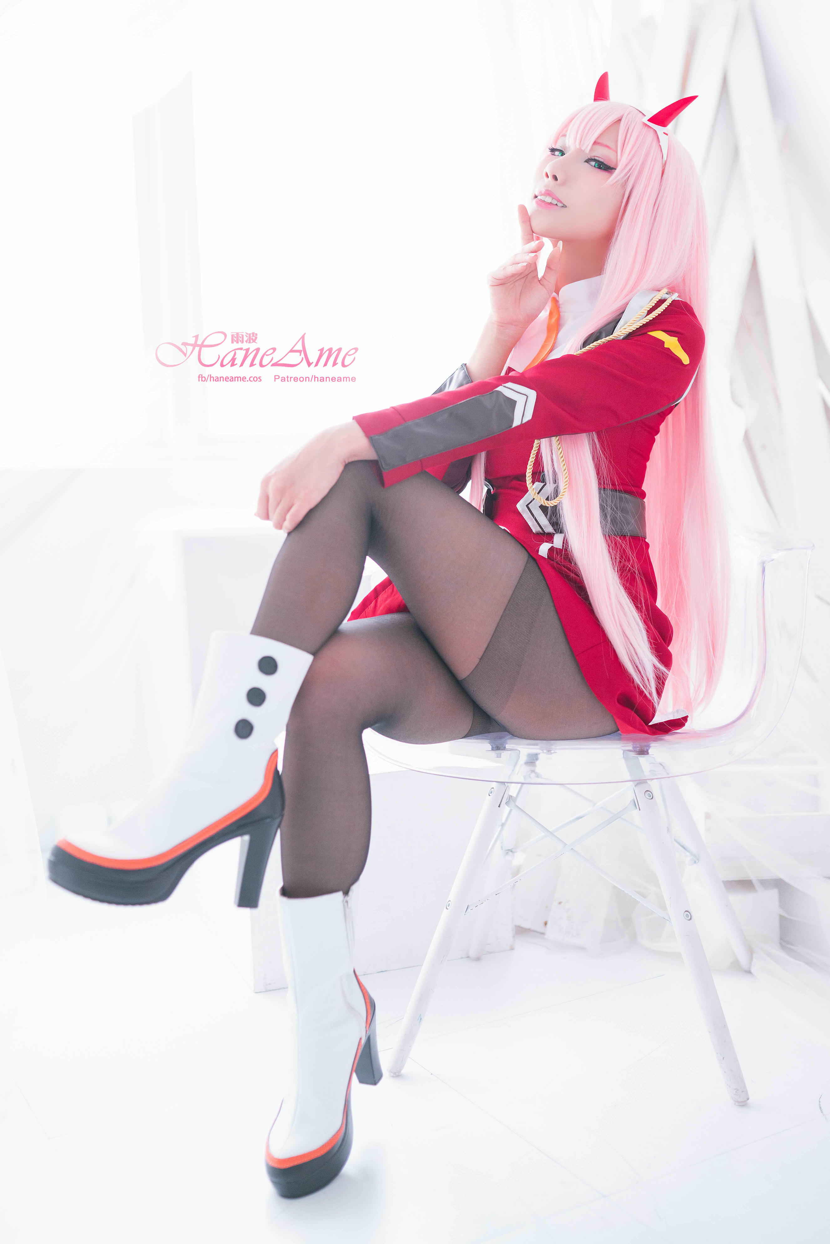 HaneAme雨波 NO.077 Zero Two [151P 155.08 MB]-Main unifrom_第1集