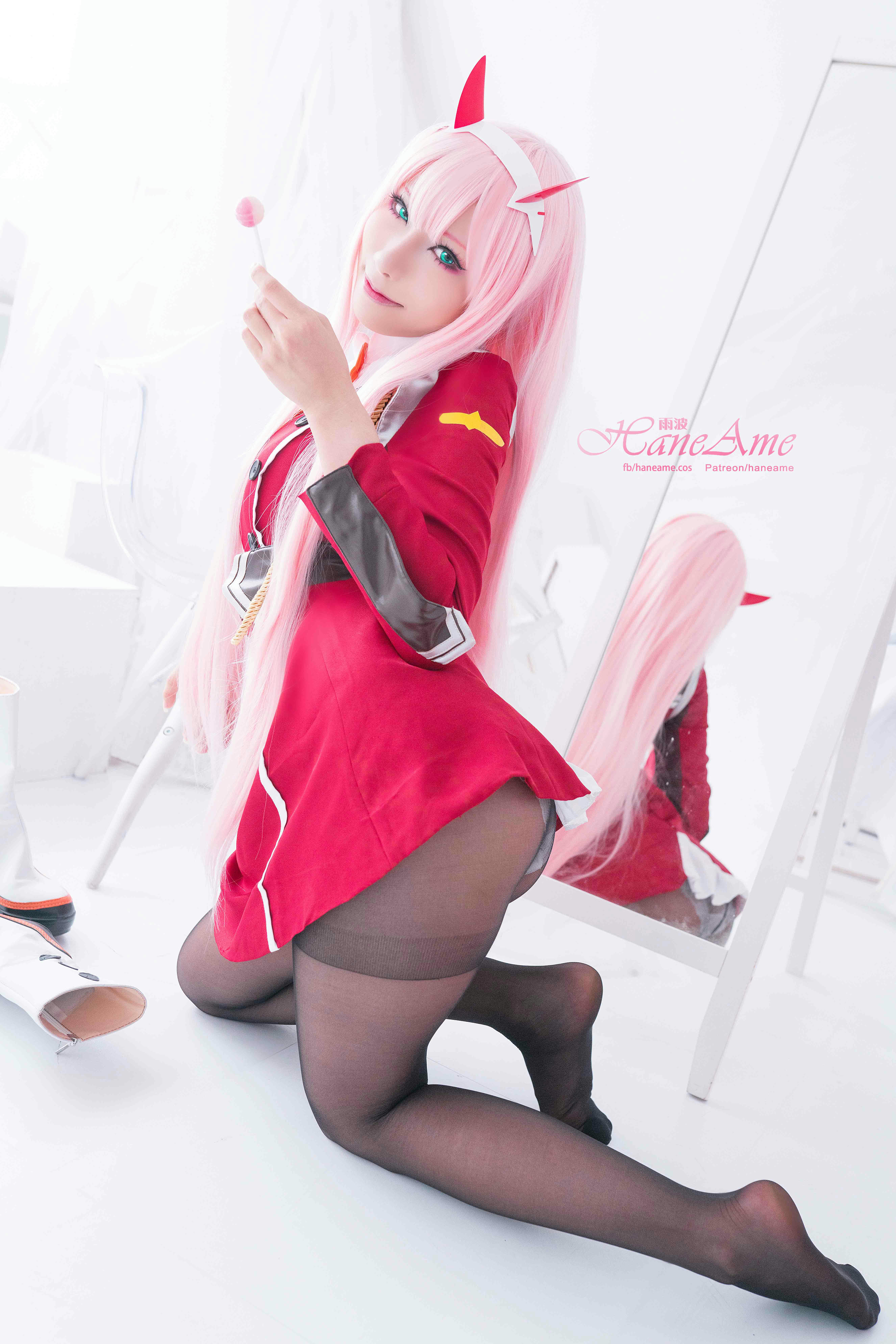 HaneAme雨波 NO.077 Zero Two [151P 155.08 MB]-Main unifrom_第1集