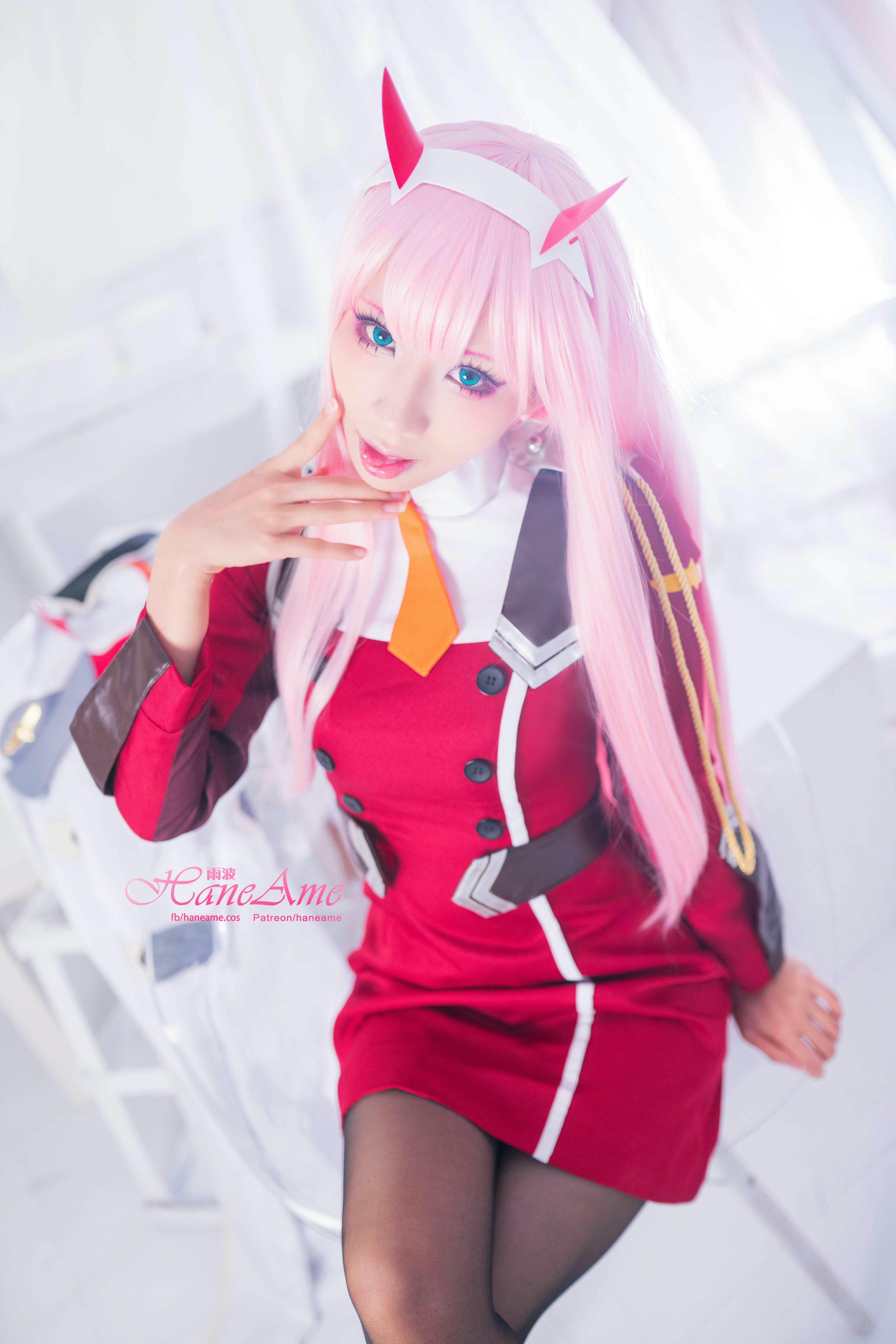 HaneAme雨波 NO.077 Zero Two [151P 155.08 MB]-Main unifrom_第1集