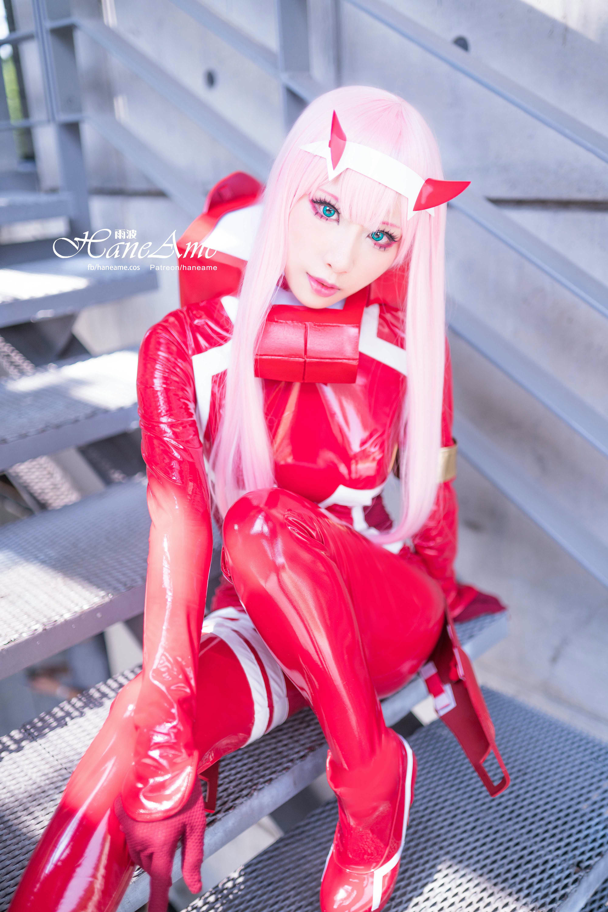 HaneAme雨波 NO.077 Zero Two [151P 155.08 MB]-Red unifrom_第1集