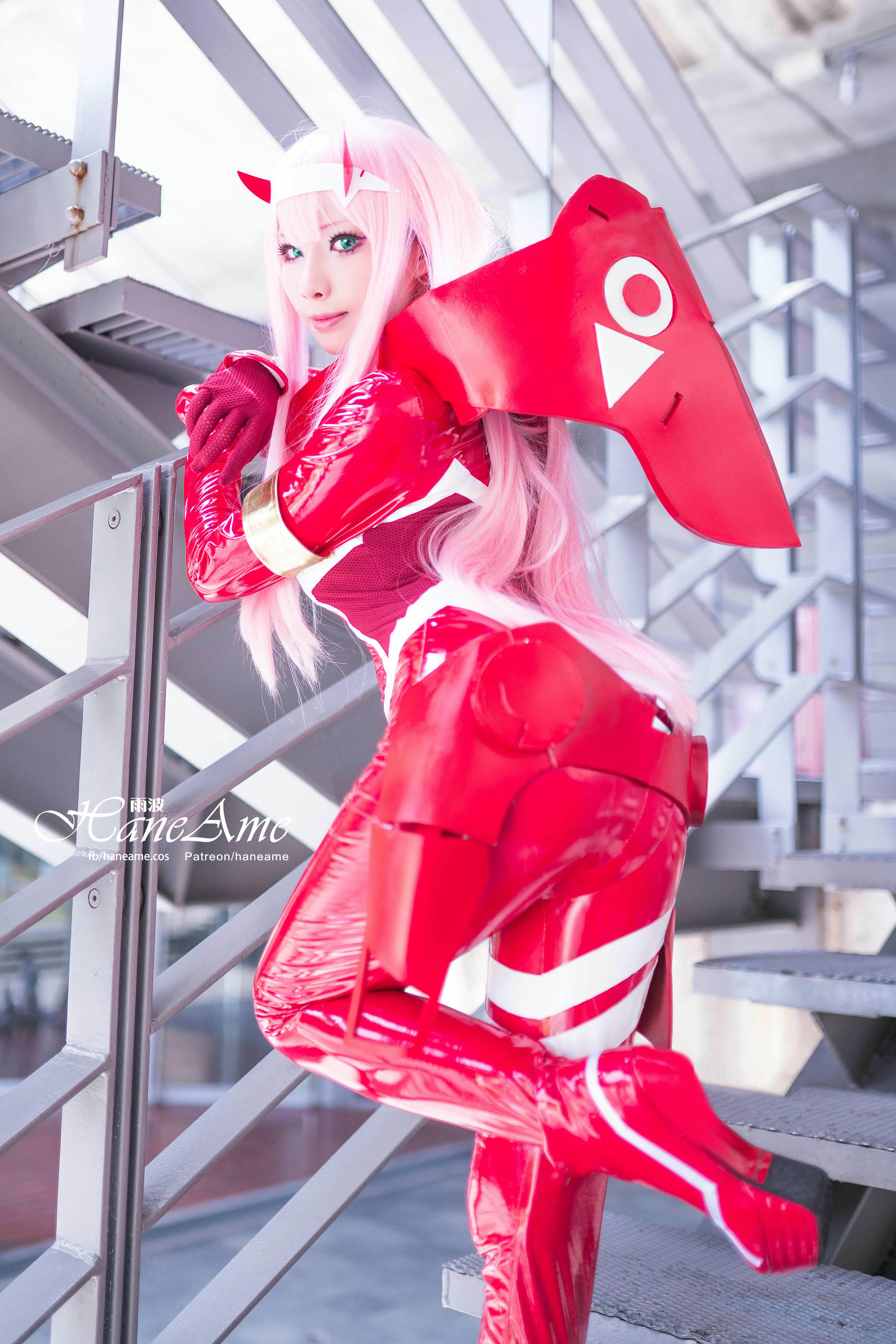 HaneAme雨波 NO.077 Zero Two [151P 155.08 MB]-Red unifrom_第1集