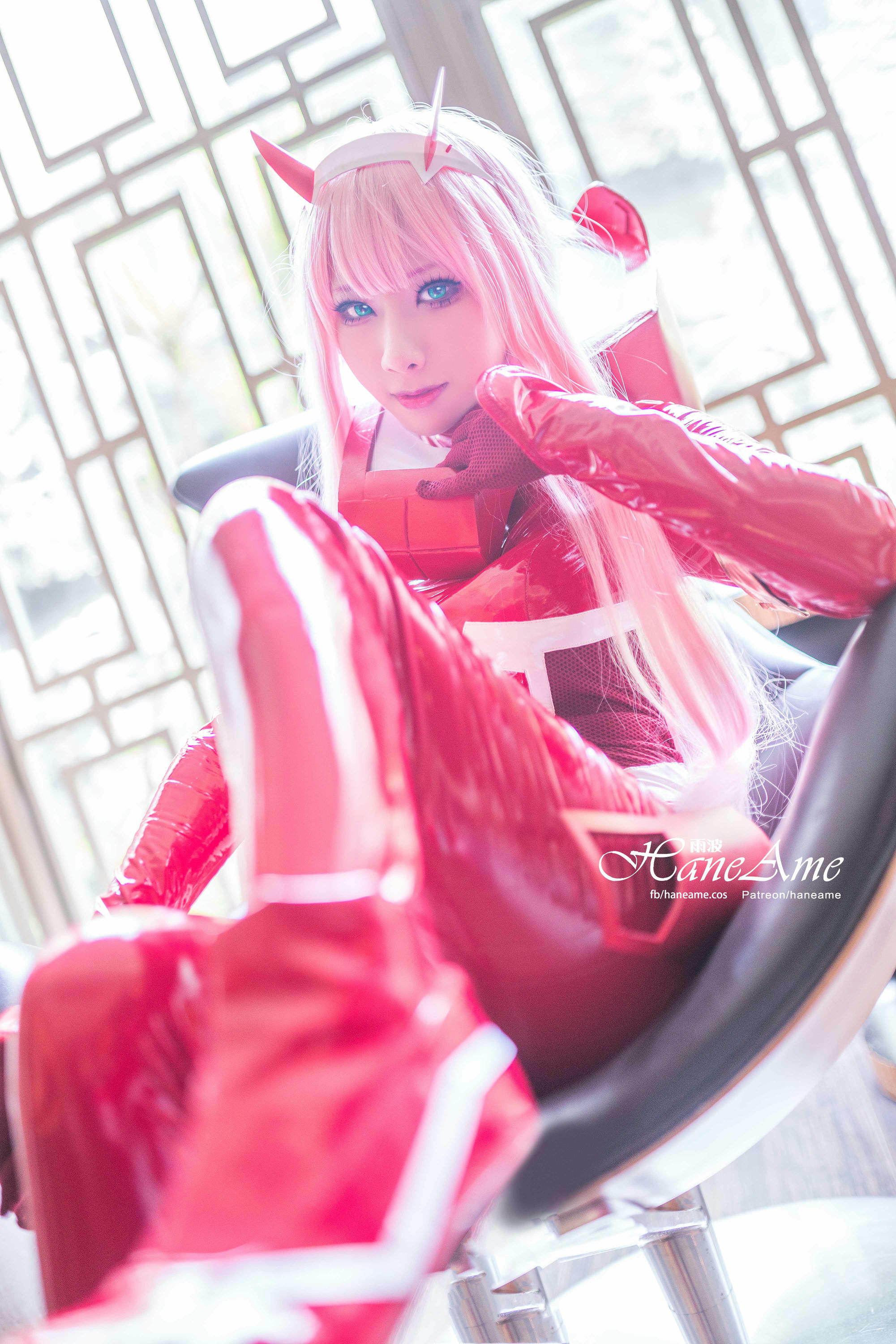 HaneAme雨波 NO.077 Zero Two [151P 155.08 MB]-Red unifrom_第1集