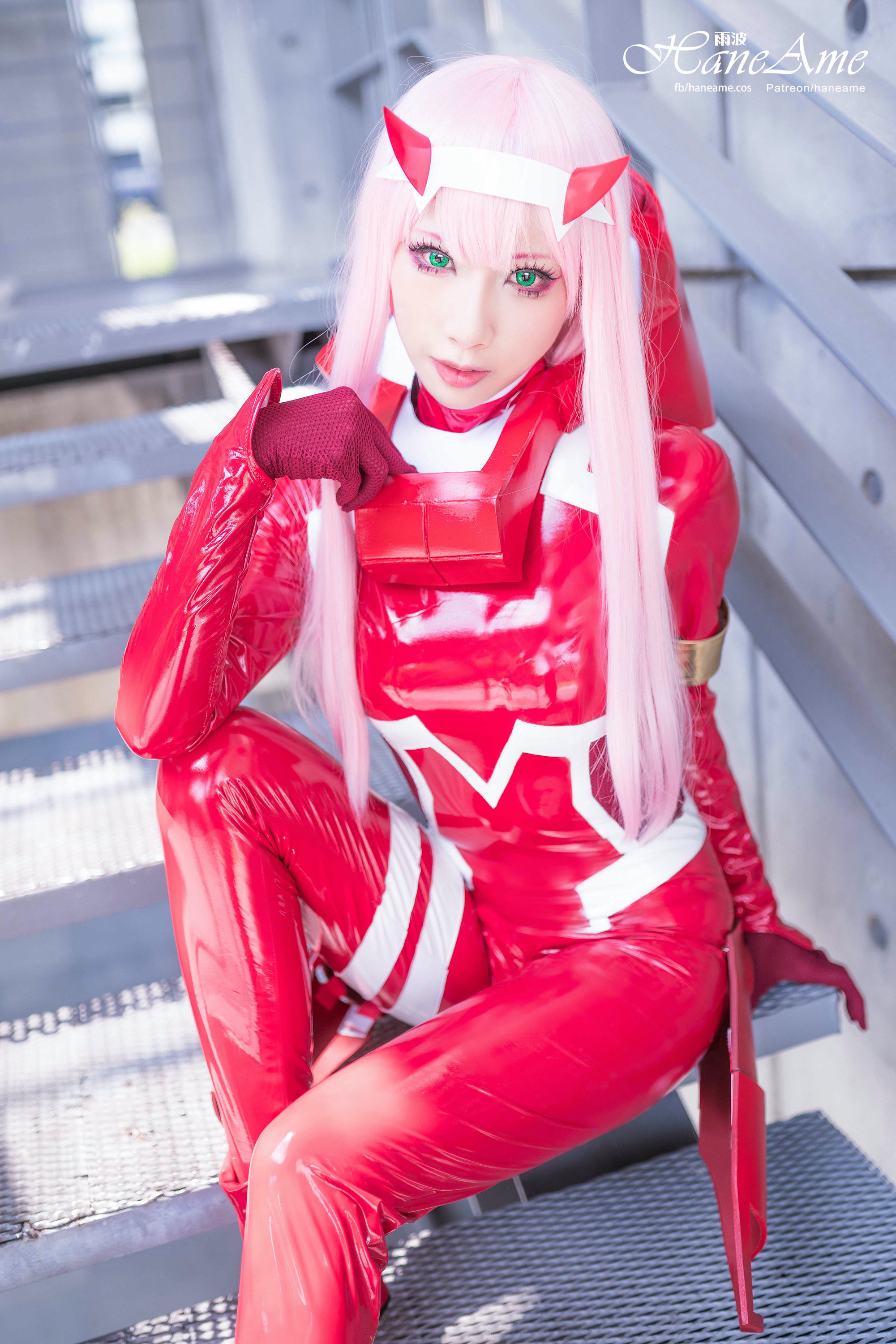 HaneAme雨波 NO.077 Zero Two [151P 155.08 MB]-Red unifrom_第2集