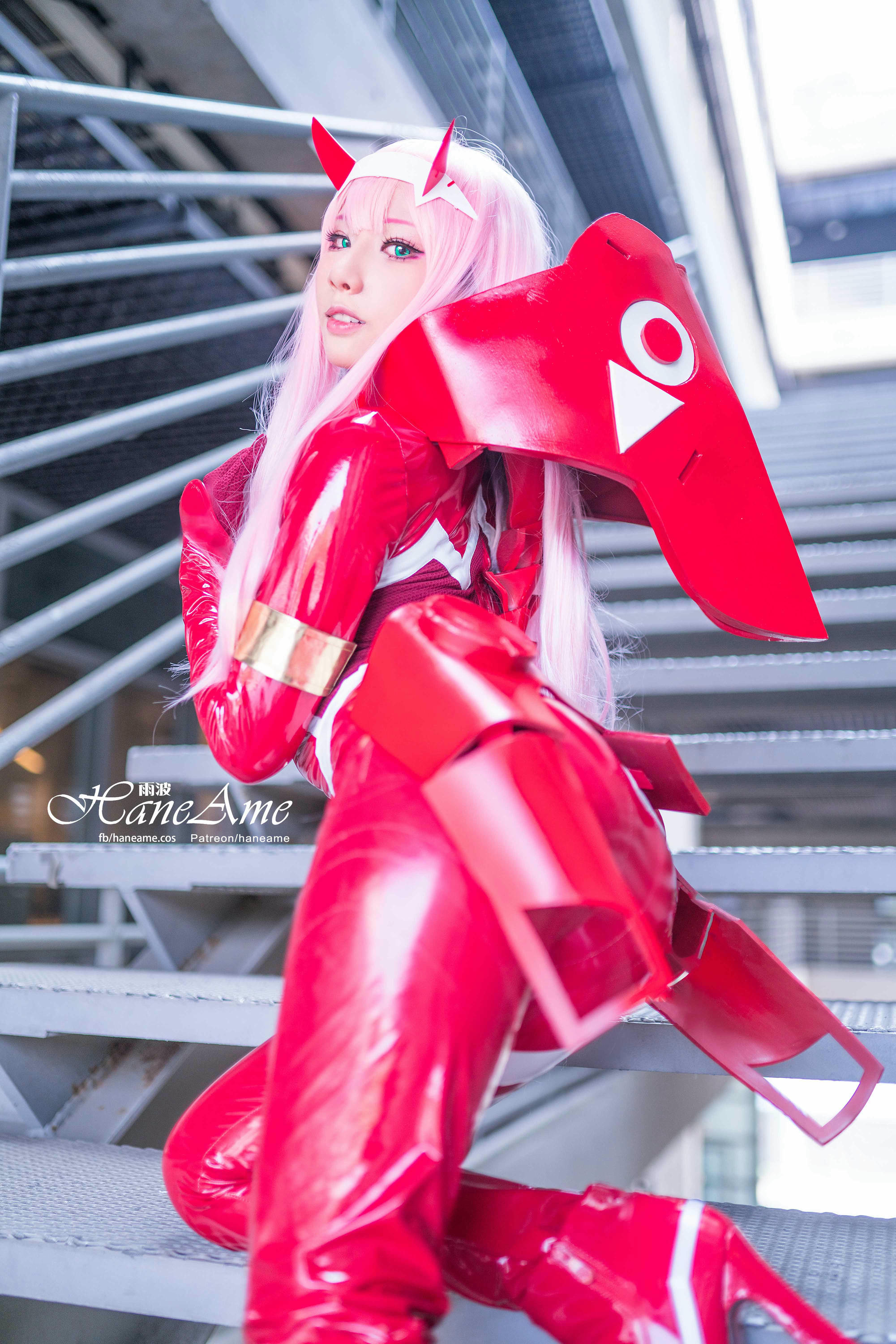 HaneAme雨波 NO.077 Zero Two [151P 155.08 MB]-Red unifrom_第2集