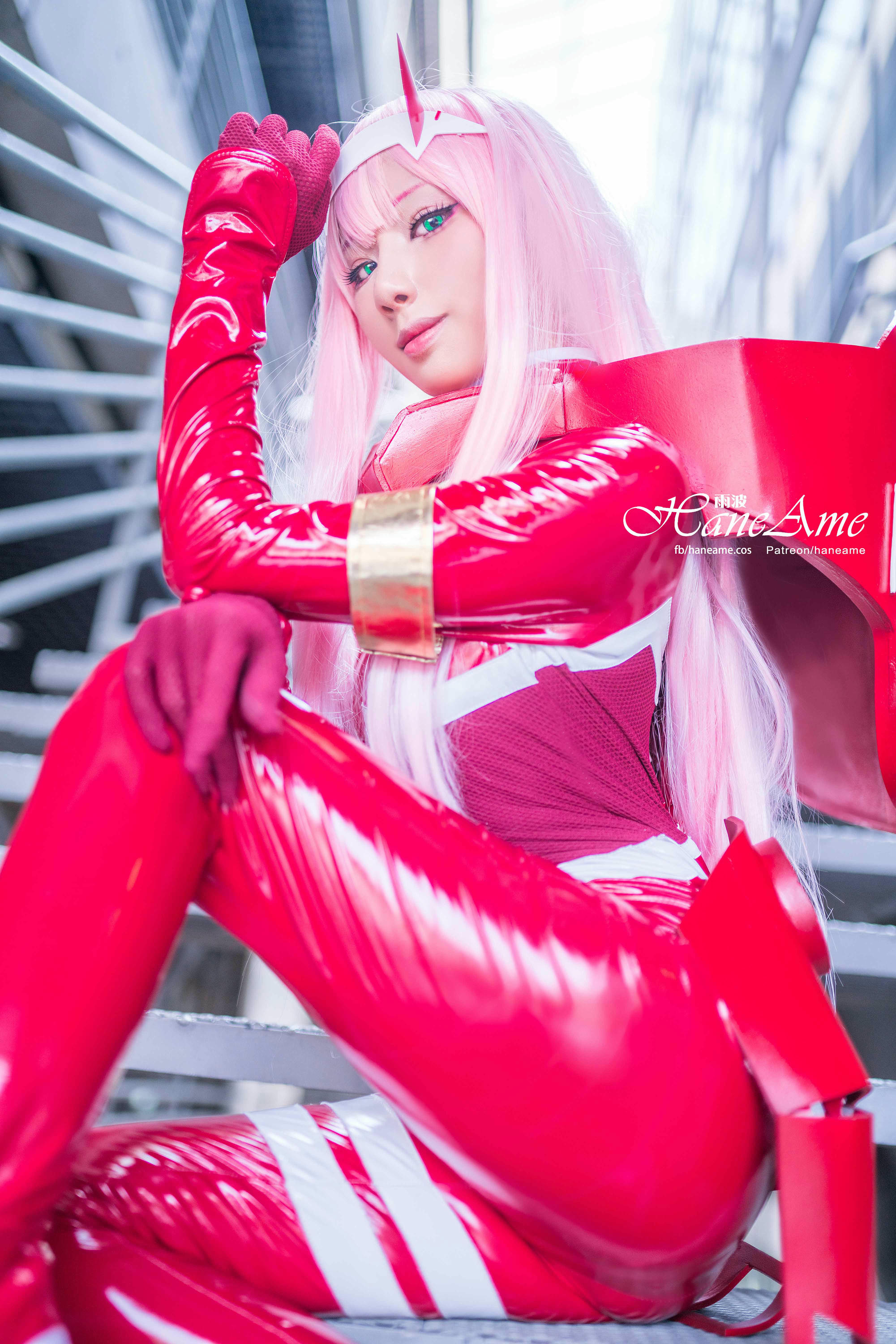 HaneAme雨波 NO.077 Zero Two [151P 155.08 MB]-Red unifrom_第2集