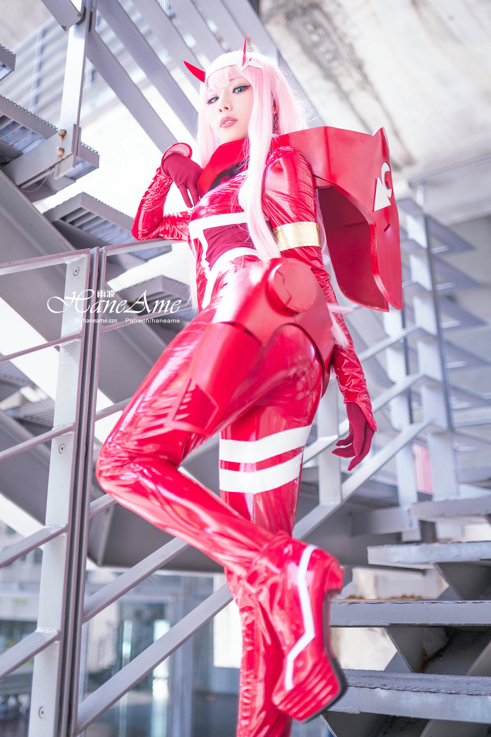 HaneAme雨波 NO.077 Zero Two [151P 155.08 MB]-Red unifrom_第1集