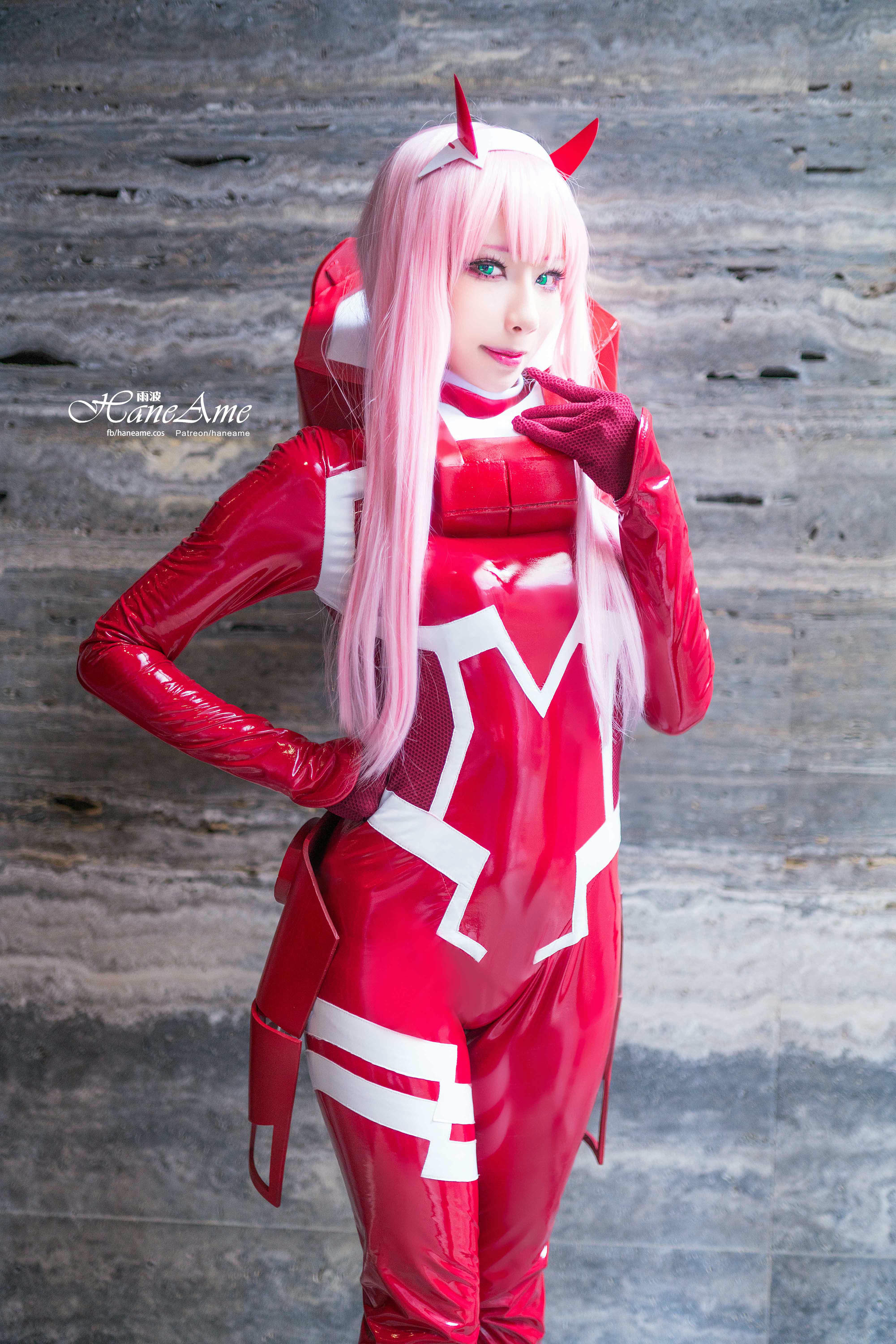 HaneAme雨波 NO.077 Zero Two [151P 155.08 MB]-Red unifrom_第1集