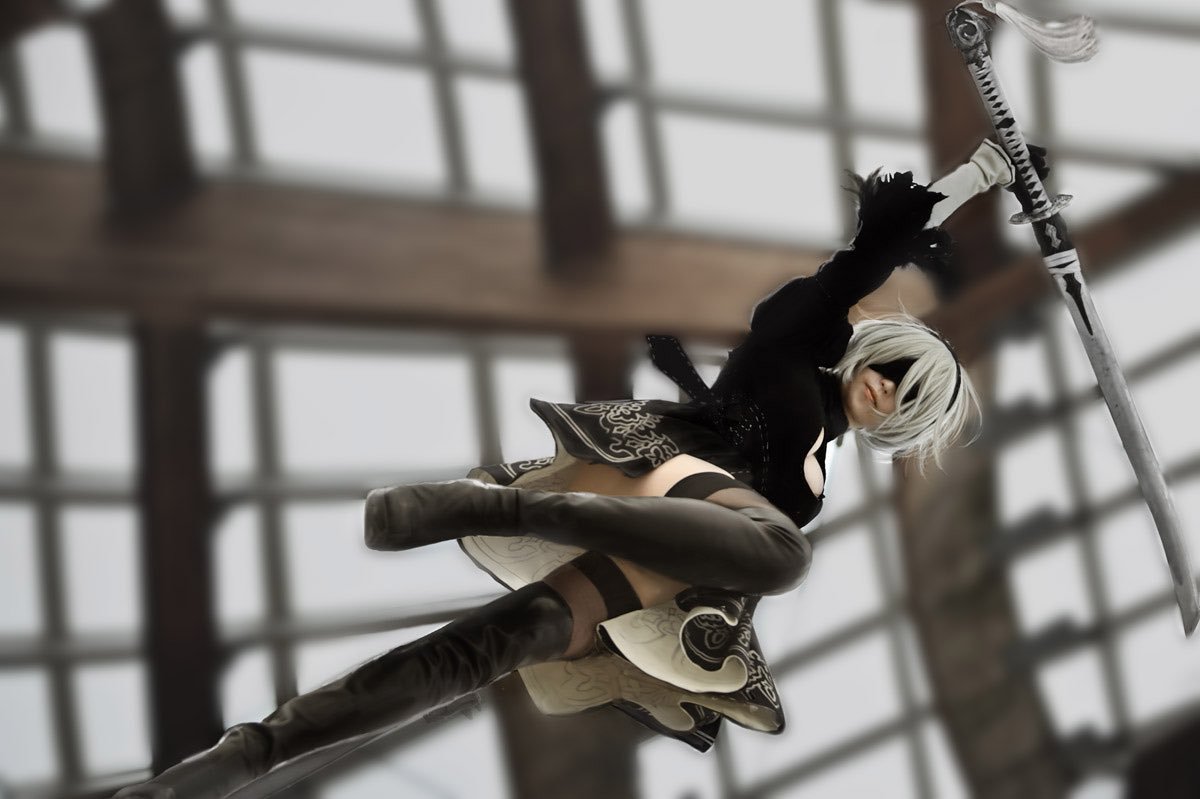 HaneAme雨波 NO.078 微博图包 [1244P 633.54 MB]-2B小姐姐_第1集