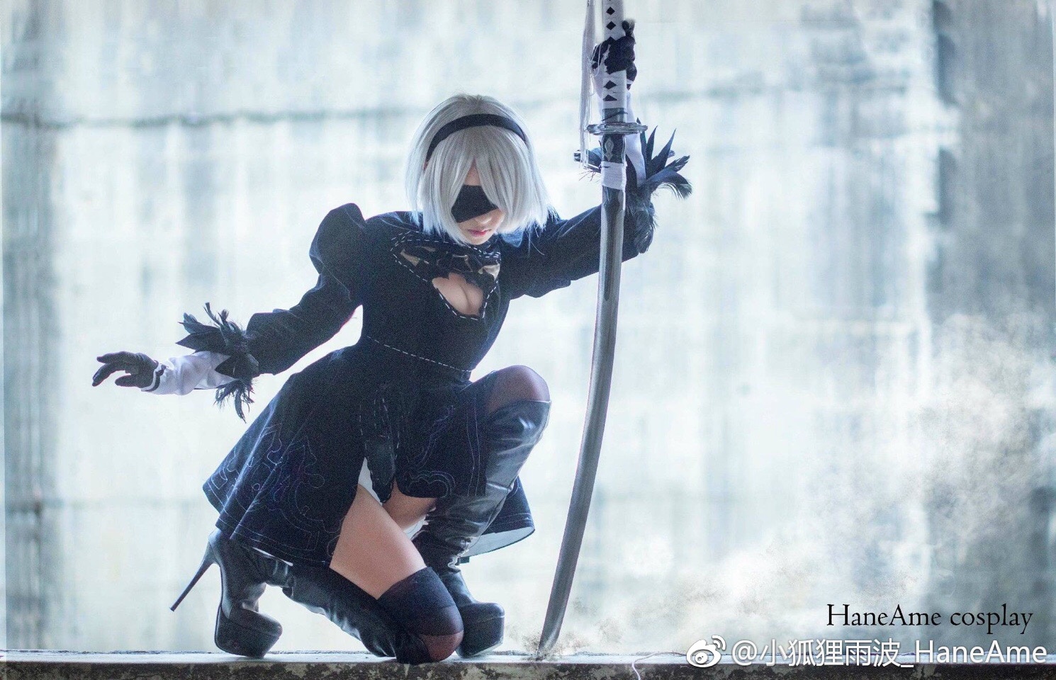 HaneAme雨波 NO.078 微博图包 [1244P 633.54 MB]-2B小姐姐_第1集