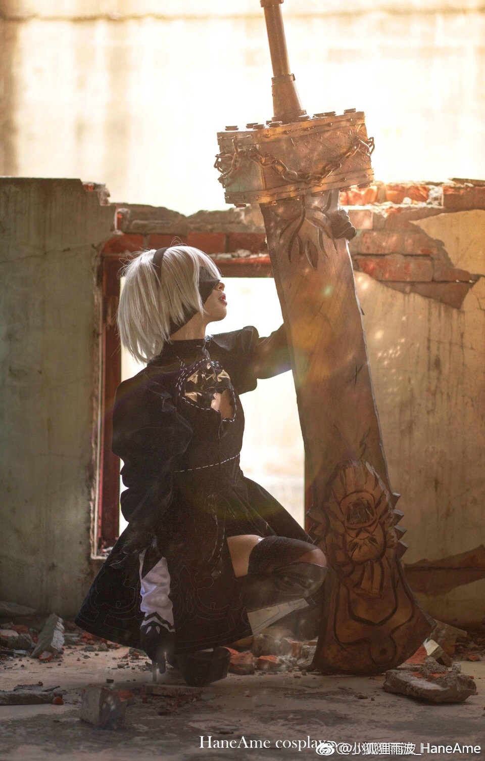 HaneAme雨波 NO.078 微博图包 [1244P 633.54 MB]-2B小姐姐_第1集