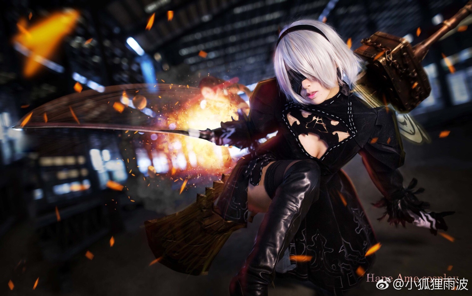 HaneAme雨波 NO.078 微博图包 [1244P 633.54 MB]-2B小姐姐_第1集