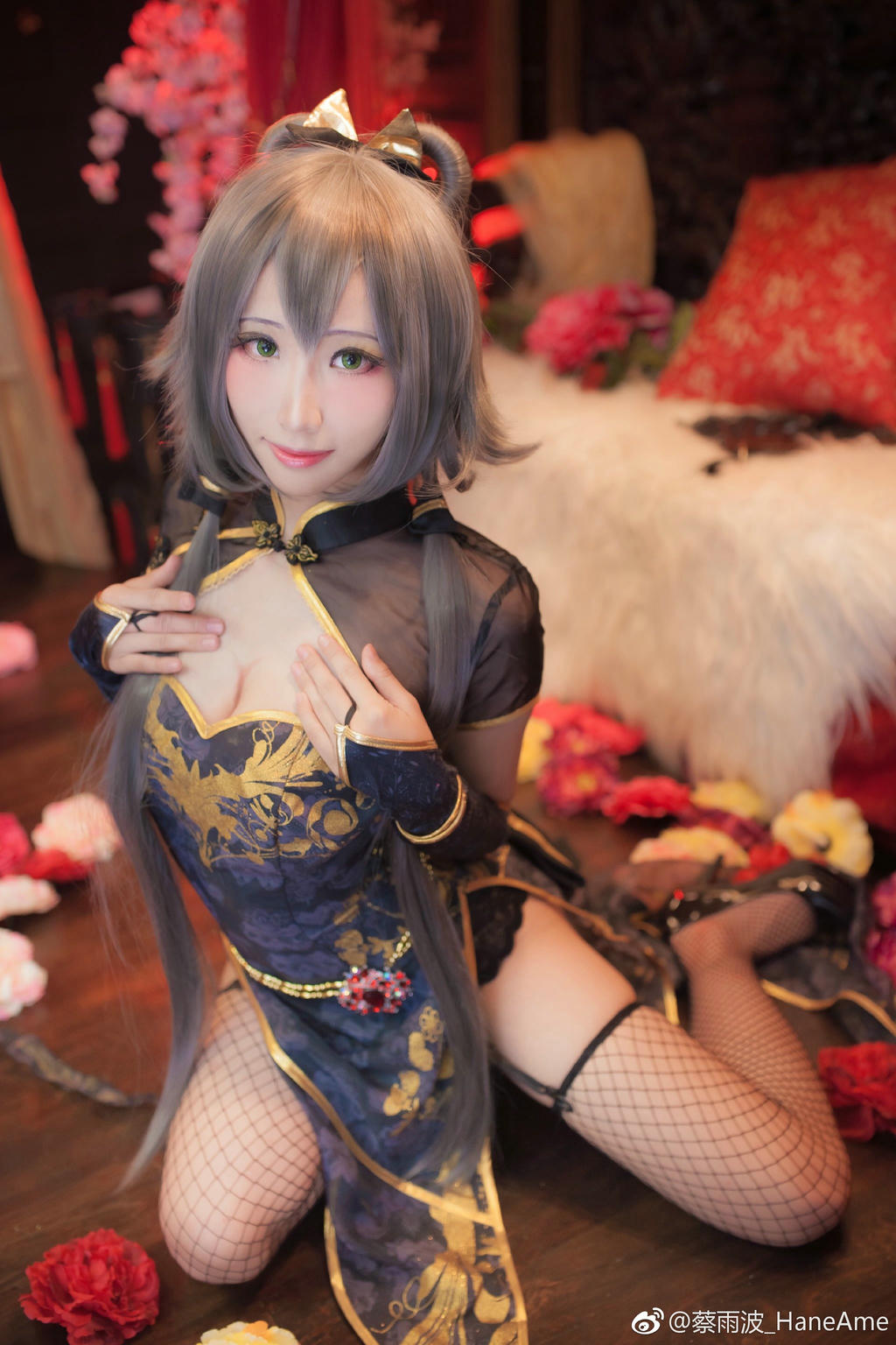 HaneAme雨波 NO.078 微博图包 [1244P 633.54 MB]-旗袍_第1集