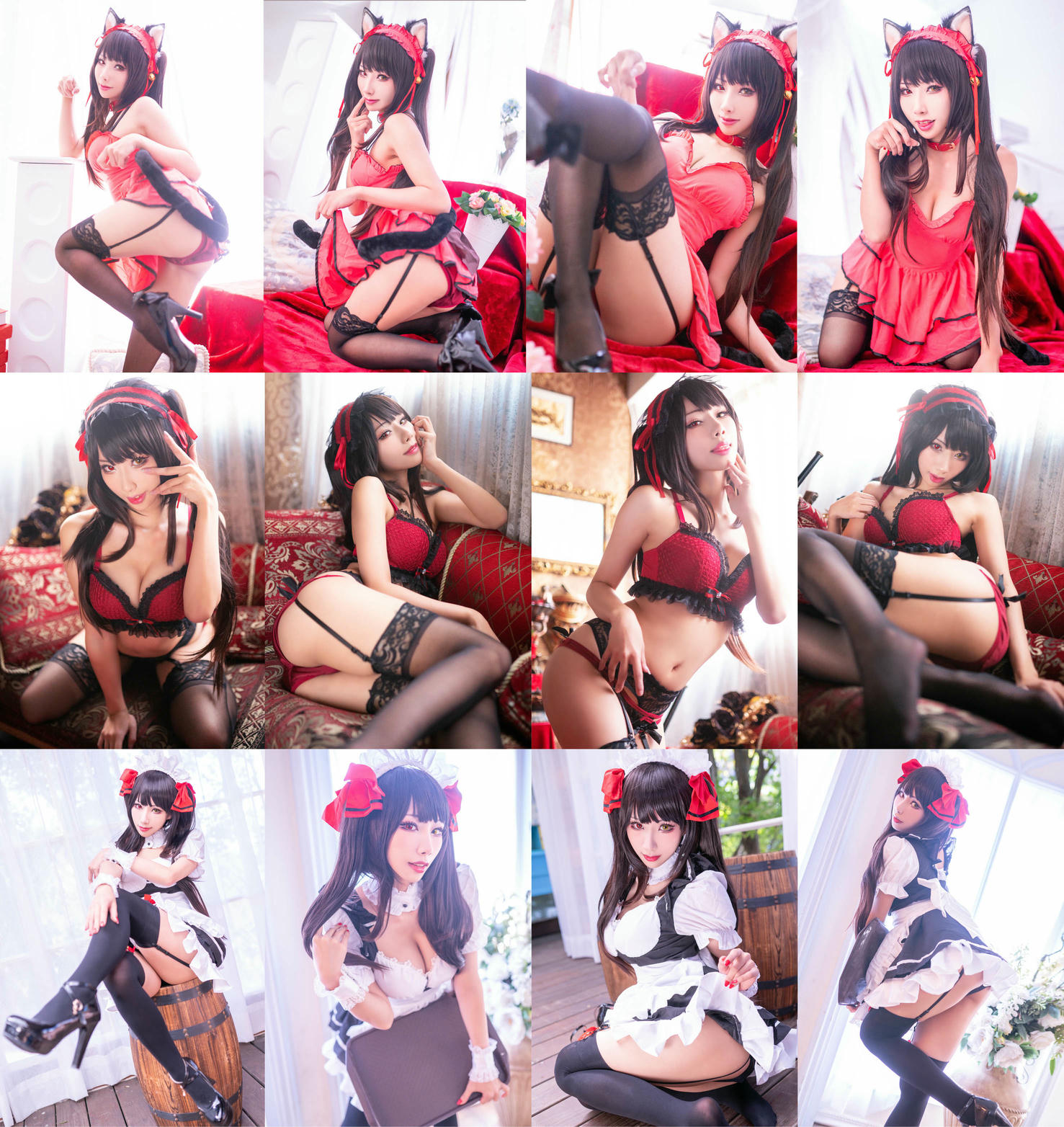 HaneAme雨波 NO.078 微博图包 [1244P 633.54 MB]-时崎狂三_第1集