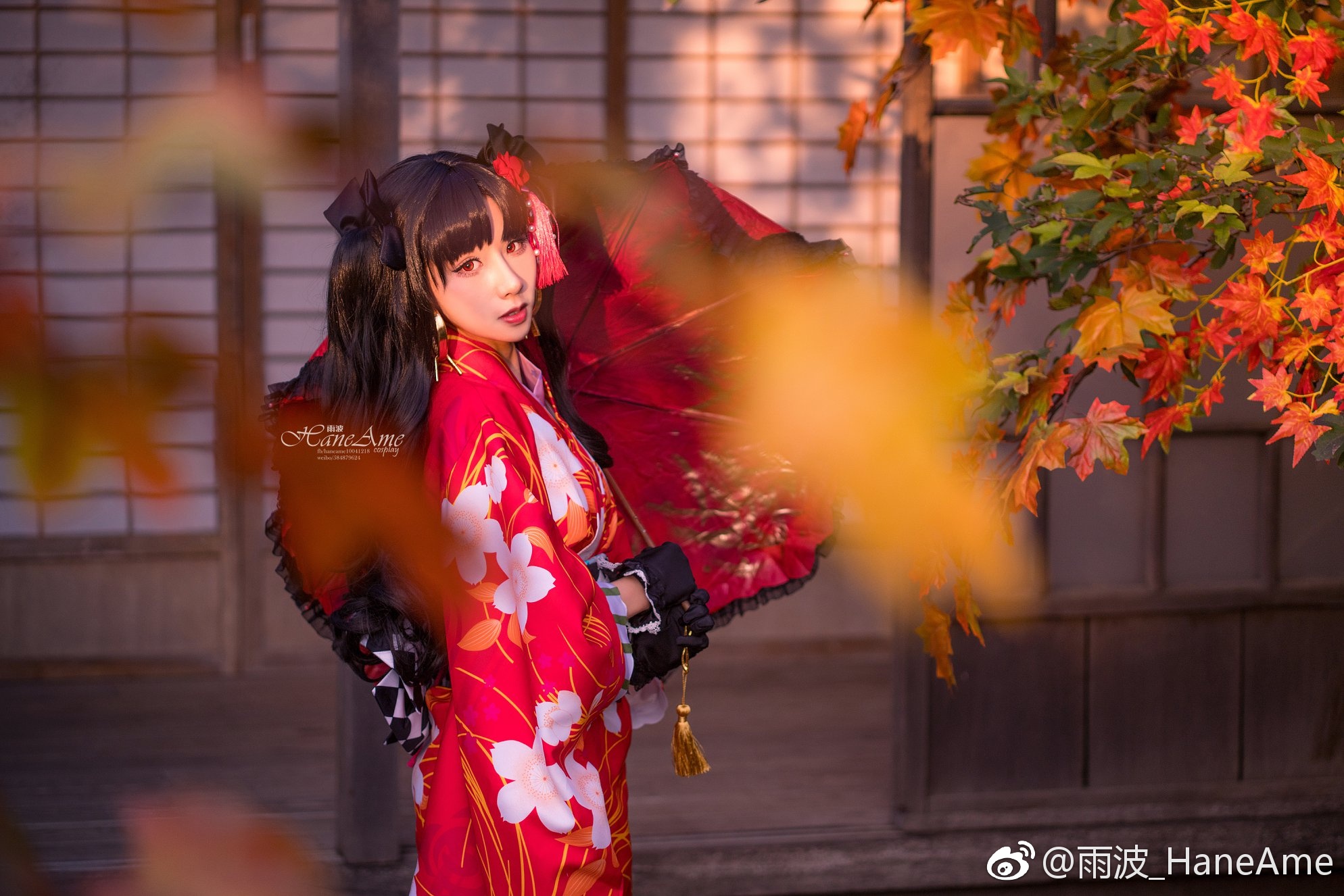 HaneAme雨波 NO.078 微博图包 [1244P 633.54 MB]-秋叶和服_第1集