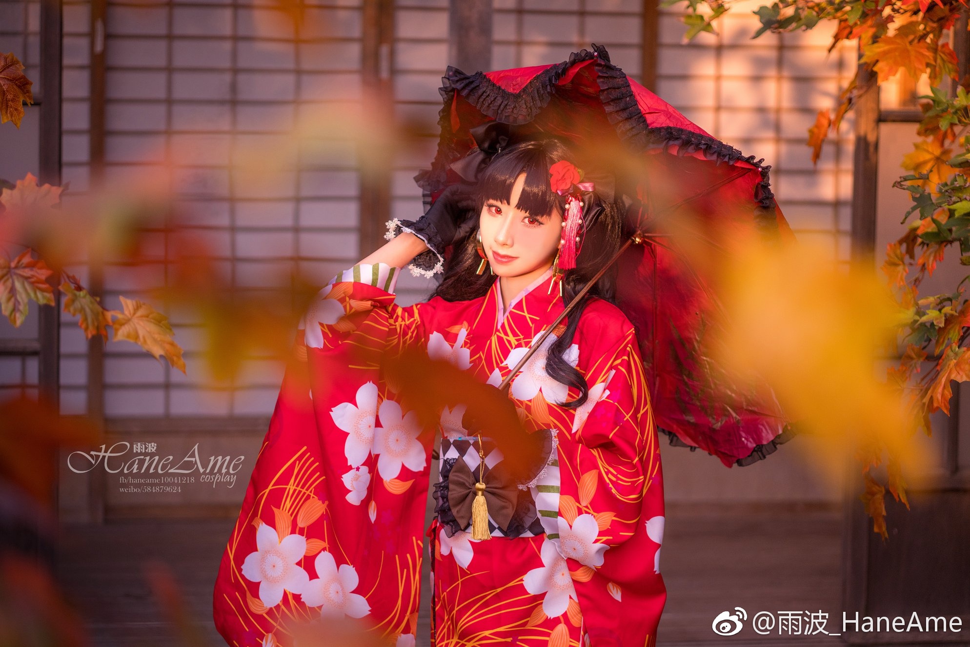 HaneAme雨波 NO.078 微博图包 [1244P 633.54 MB]-秋叶和服_第1集