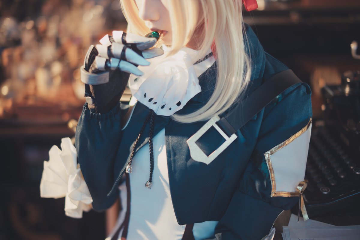 HaneAme雨波 NO.078 微博图包 [1244P 633.54 MB]-紫罗兰永恒花园_第1集