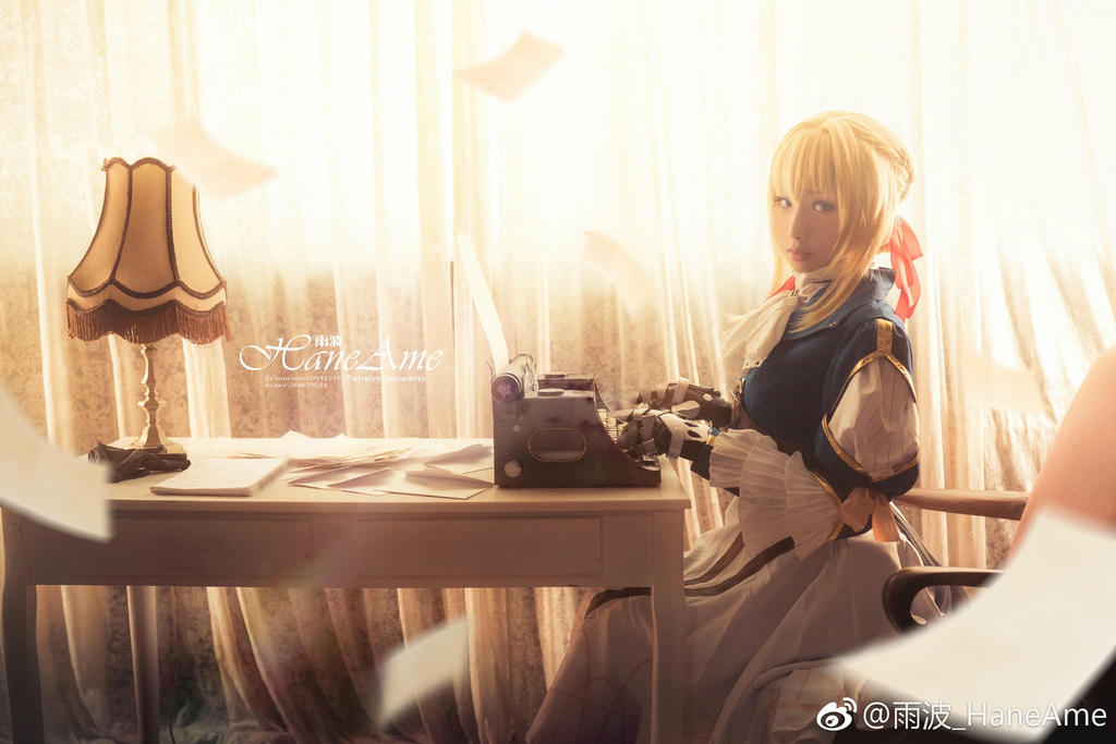 HaneAme雨波 NO.078 微博图包 [1244P 633.54 MB]-紫罗兰永恒花园_第1集