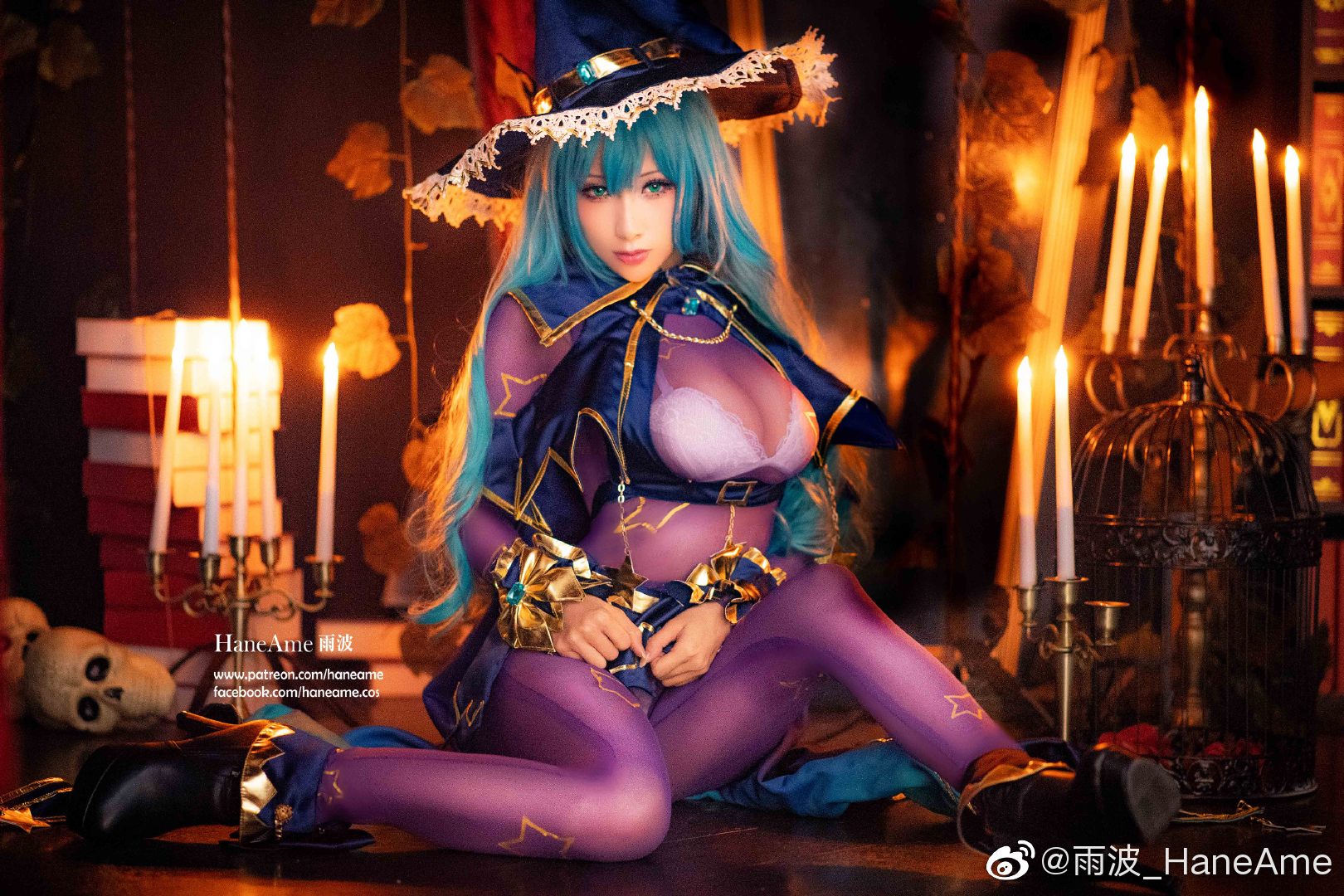 HaneAme雨波 NO.078 微博图包 [1244P 633.54 MB]-赝造魔女_第1集