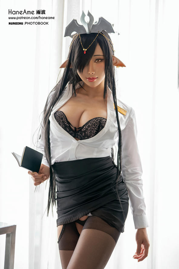 HaneAme雨波 NO.081 黑兽写真集 [117P4V 174MB]-雨波_HaneAme - NO.077 黑精灵[35P+1V-34.2MB]_第1集