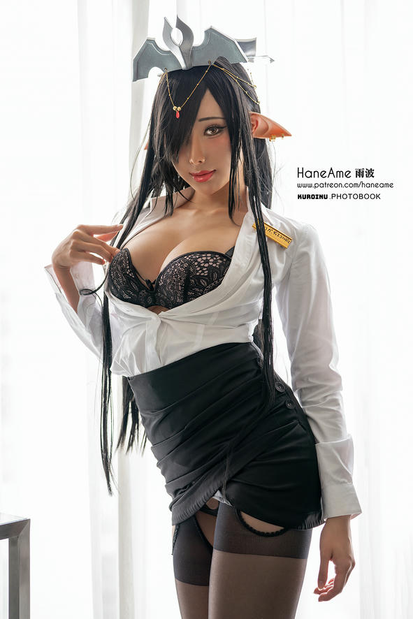 HaneAme雨波 NO.081 黑兽写真集 [117P4V 174MB]-雨波_HaneAme - NO.077 黑精灵[35P+1V-34.2MB]_第2集