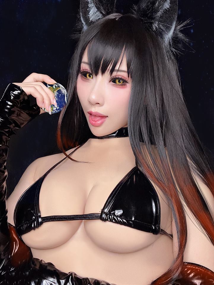 HaneAme雨波 NO.009 Black cat [8P 8.74 MB]_第1集