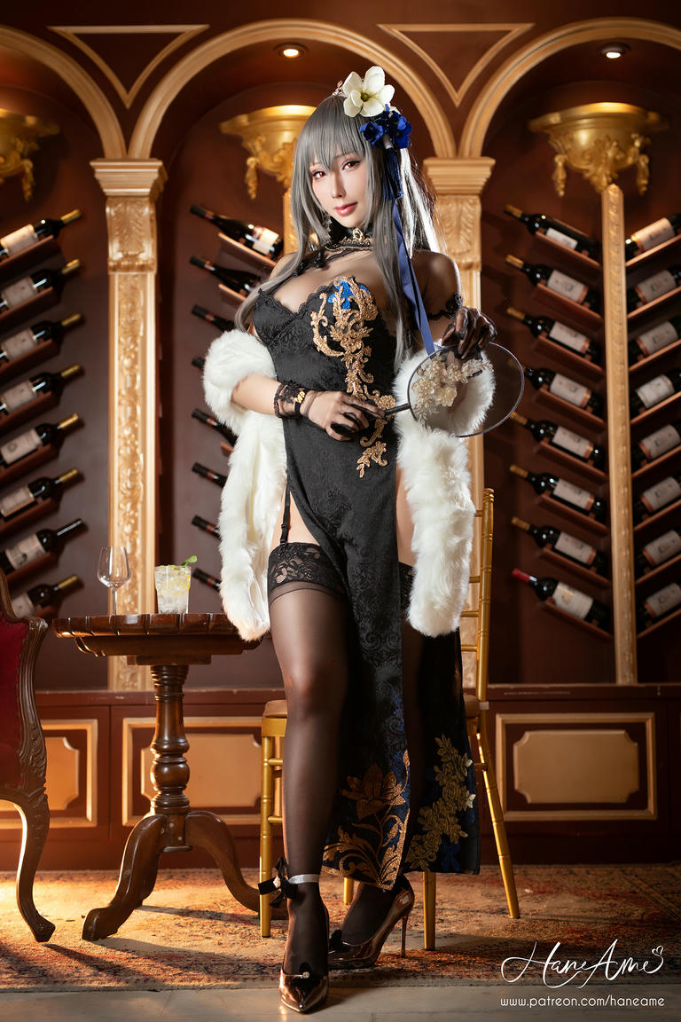 HaneAme雨波 NO.097 AzurLane_Saint.0Louis_路易九世旗袍 [29P 55.71 MB]_第1集