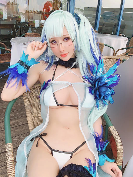 HaneAme雨波 NO.099 09月FGO_Bryhild_布倫西爾德泳裝 [22P 40.95 MB]_第1集