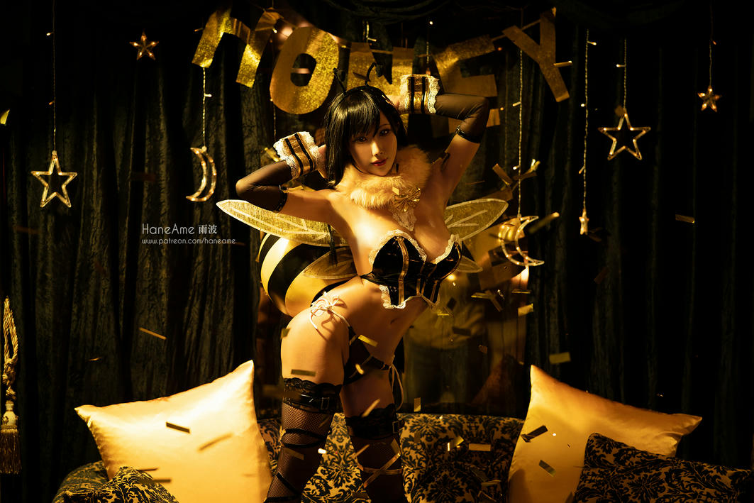 HaneAme雨波 NO.100 09月Final Fantasy_Tifa_honey bee_蜜蜂 [30P 60.39 MB]_第1集