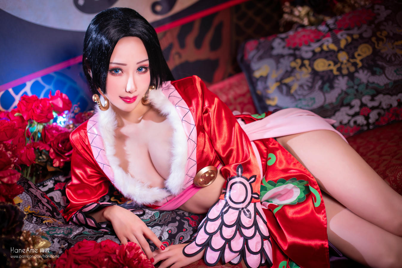 HaneAme雨波 NO.104 2020年01月图包 (4套) [59P 126.23 MB]-One piece_Boa hancock_蛇姬_第1集