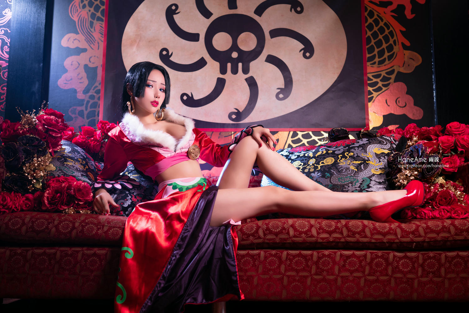 HaneAme雨波 NO.104 2020年01月图包 (4套) [59P 126.23 MB]-One piece_Boa hancock_蛇姬_第1集