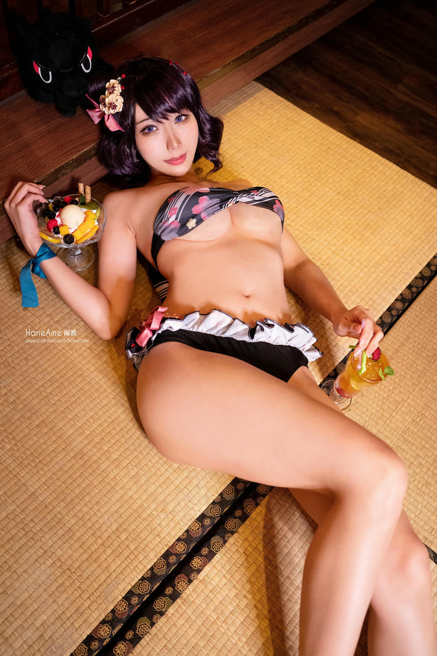 HaneAme雨波 NO.106 2020年03月图包 (3套) [42P 117.47 MB]-FGO_Houkusai_swimsuit_北齋泳裝_第1集