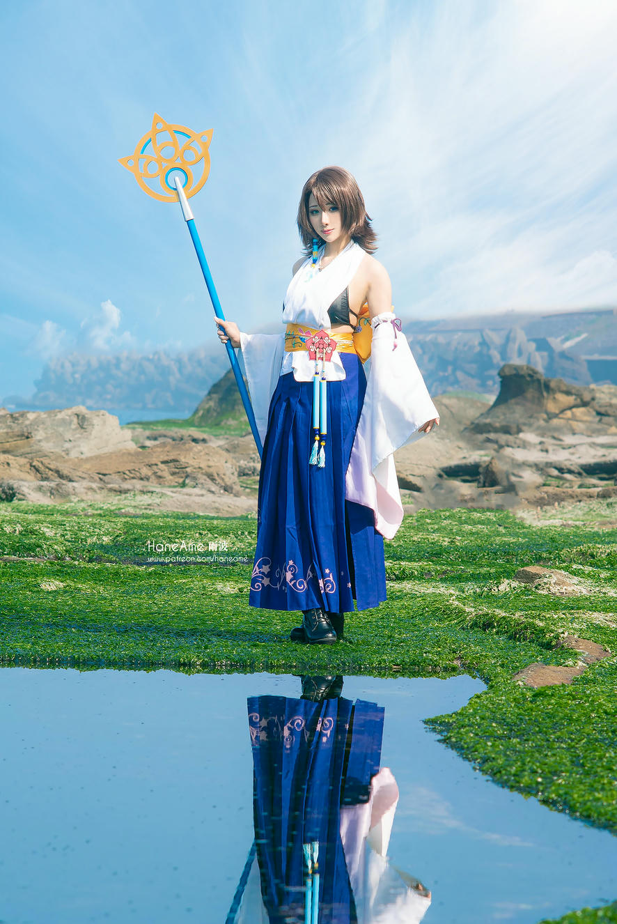 HaneAme雨波 NO.106 2020年03月图包 (3套) [42P 117.47 MB]-Final Fantasy_Yuna尤娜_第1集