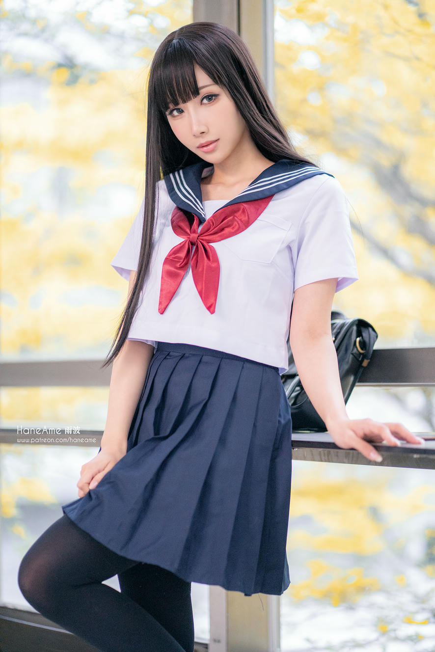 HaneAme雨波 NO.107 2020年04月图包 (2套) [48P1V 125MB]-155-Casual JK_第1集