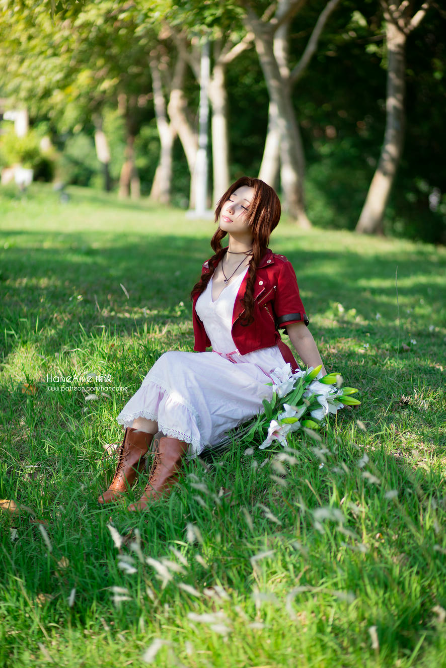 HaneAme雨波 NO.107 2020年04月图包 (2套) [48P1V 125MB]-Aerith(最終幻想-愛麗絲)_第1集