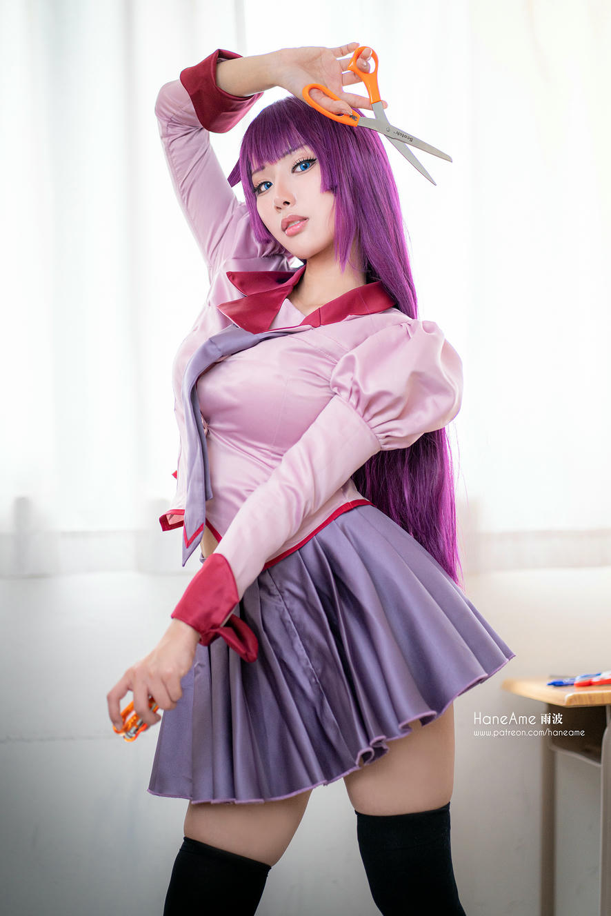 HaneAme雨波 NO.108 2020年05月图包 (6套) [93P 246.95 MB]-Bakemonogatari_Senjougahara Hitagi_化物語_戰場原_第1集