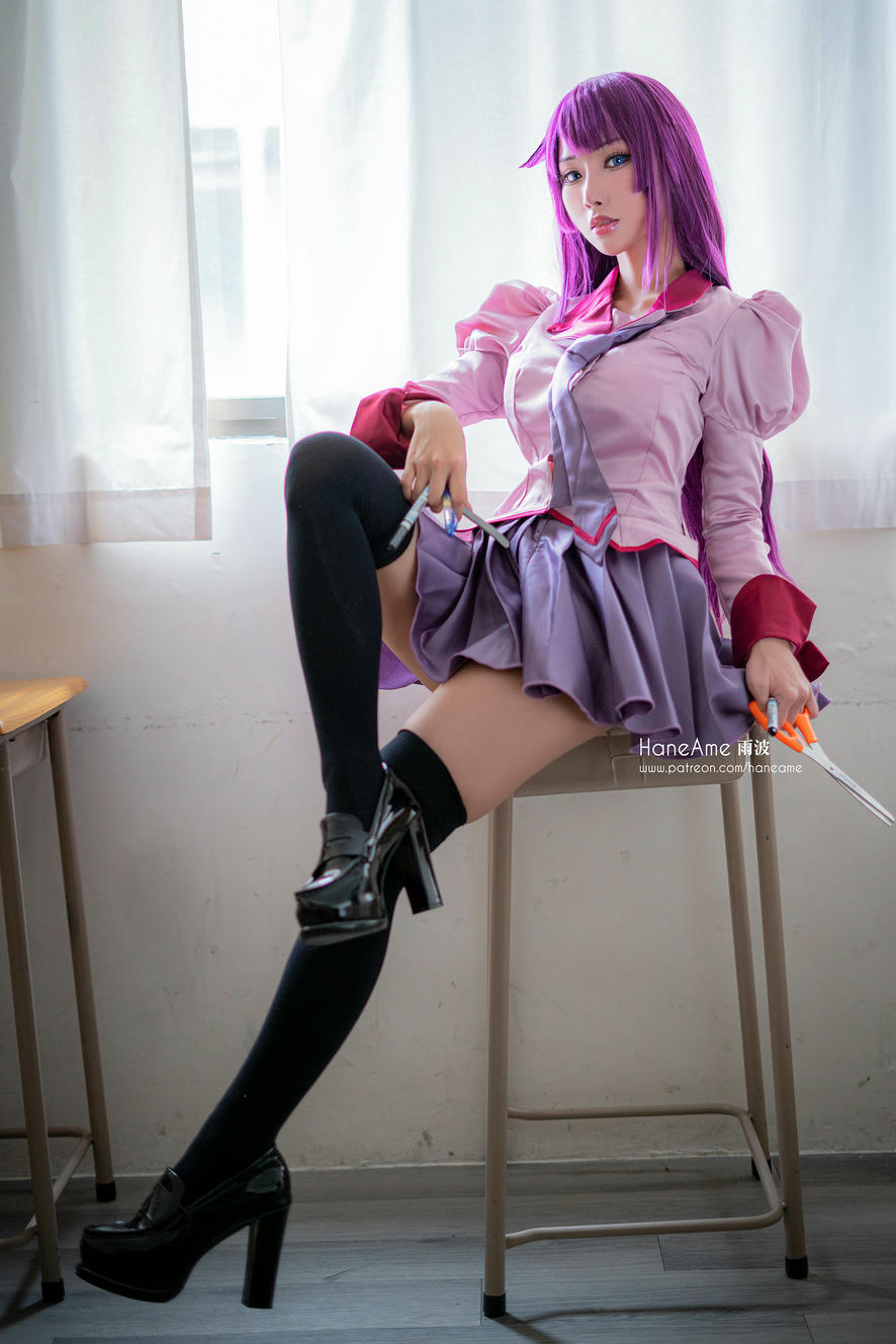 HaneAme雨波 NO.108 2020年05月图包 (6套) [93P 246.95 MB]-Bakemonogatari_Senjougahara Hitagi_化物語_戰場原_第1集